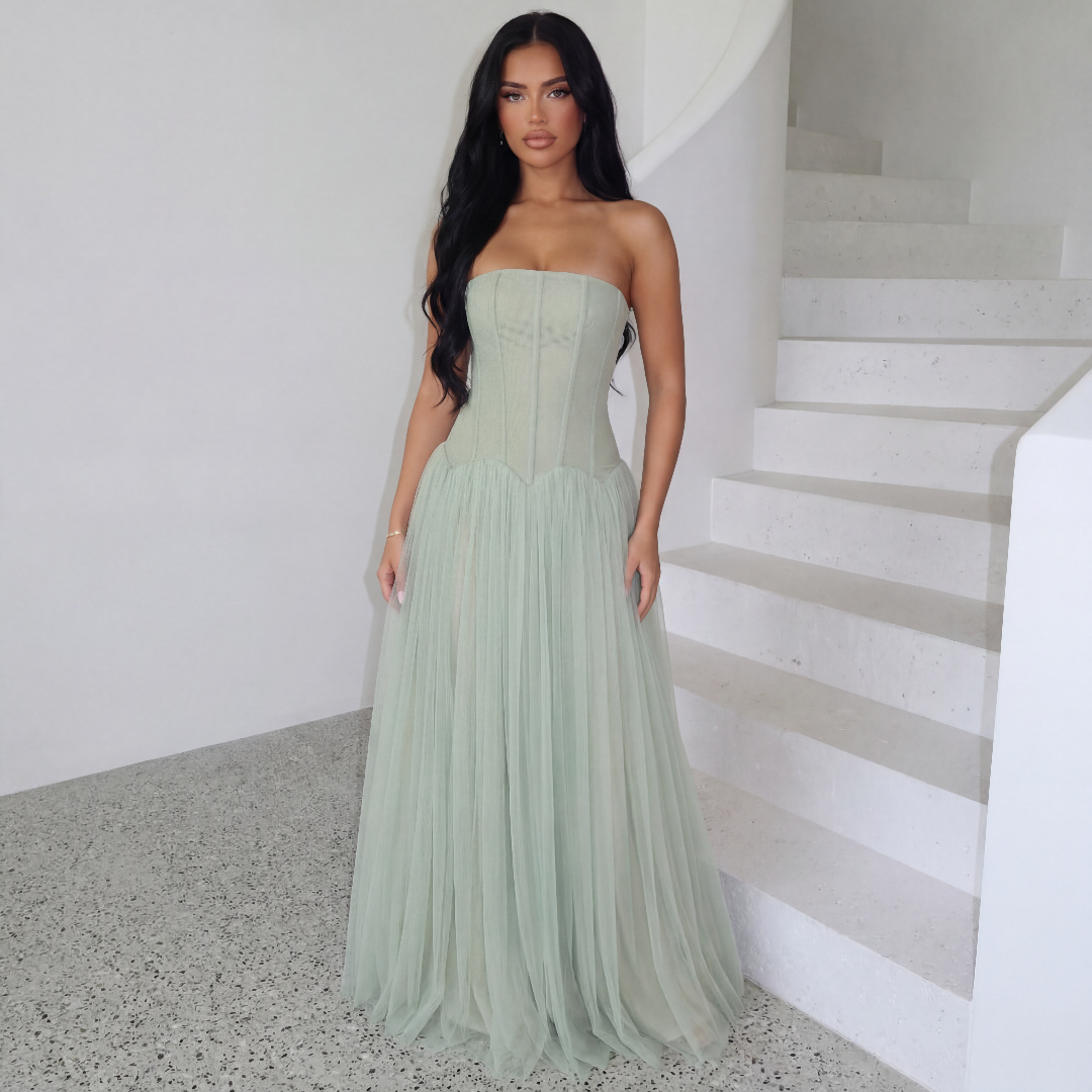 Lily Corset Maxi Dress