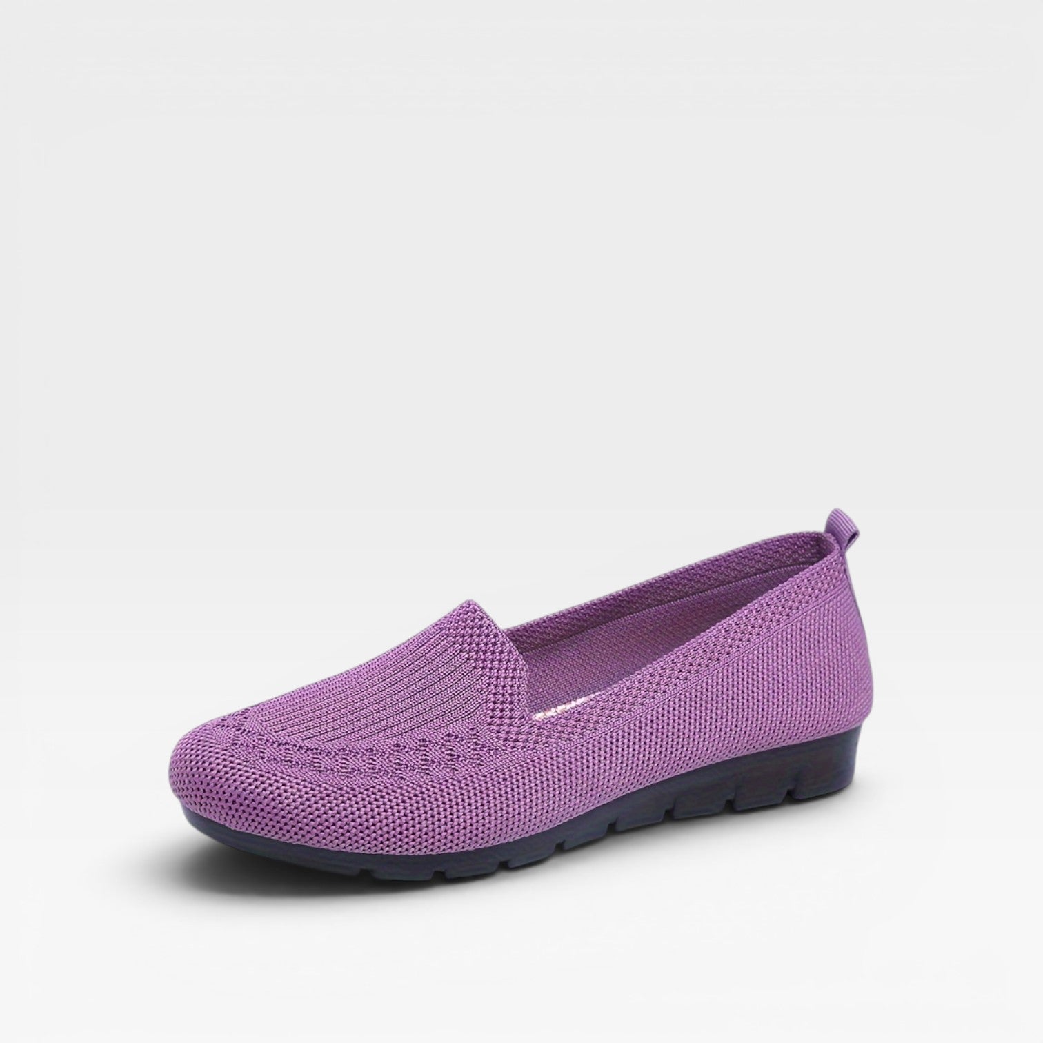 Mesh Slip On Loafers, Breathable Lightweight Flats