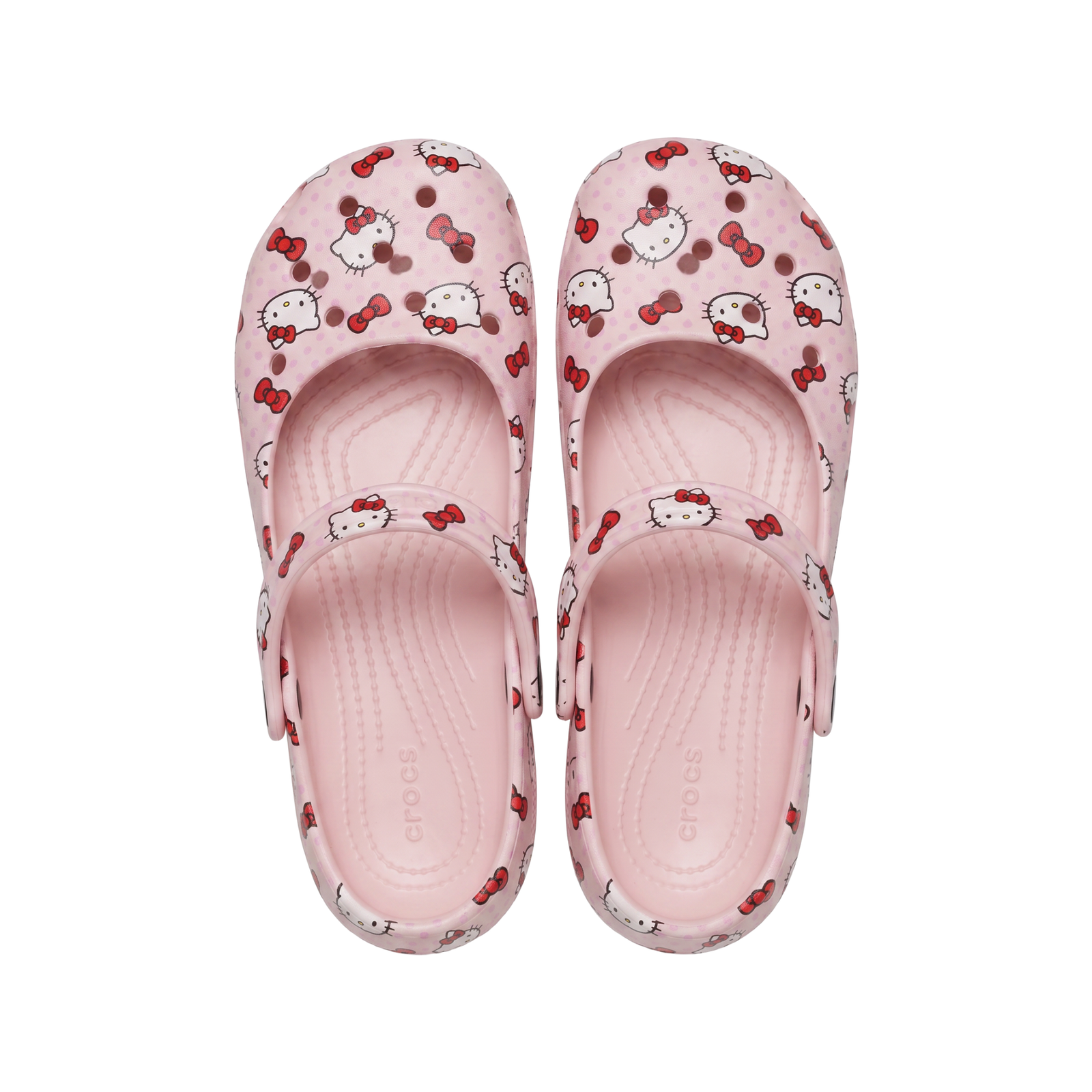 Ventilated Clog Mary Jane Flats, Cushioned Comfort