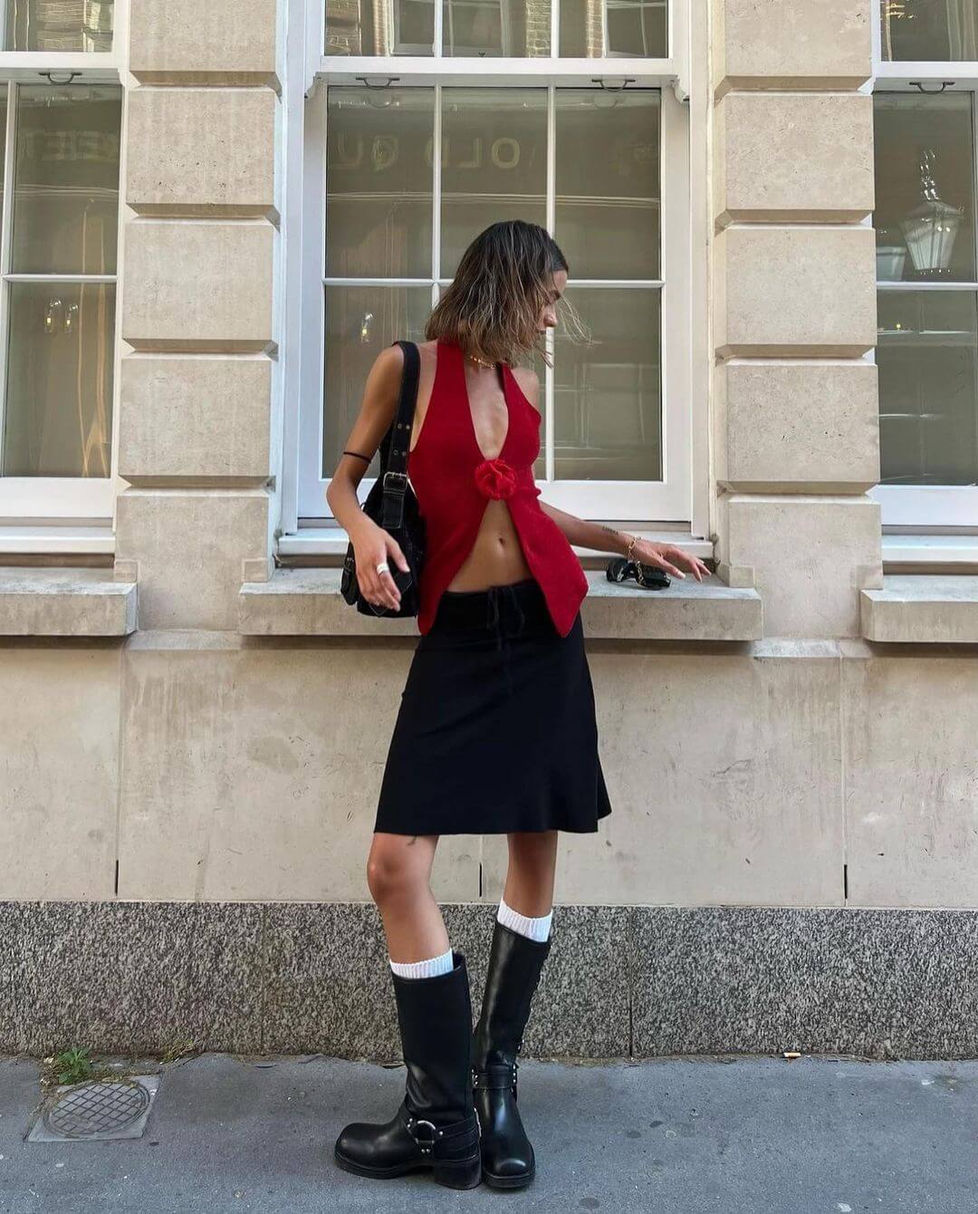 Aubrey Open Back Top