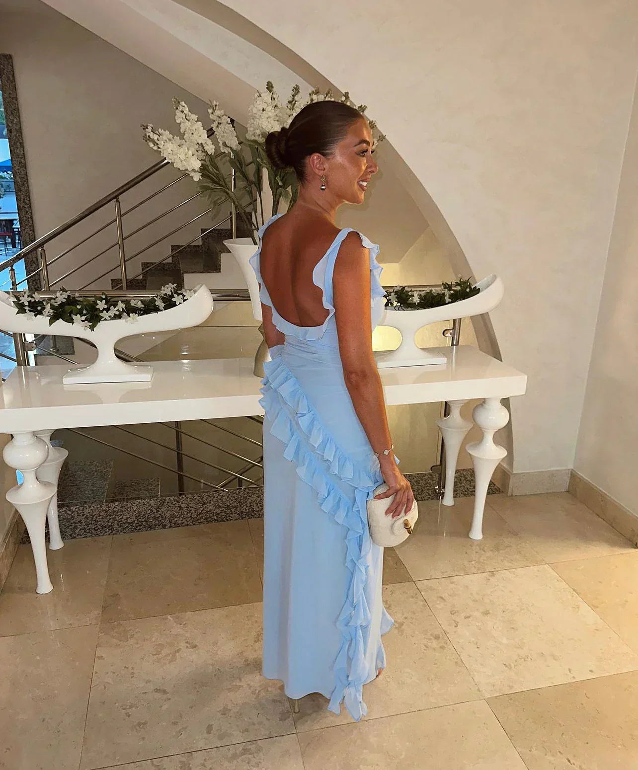 Ruby Square Neck Maxi Dress