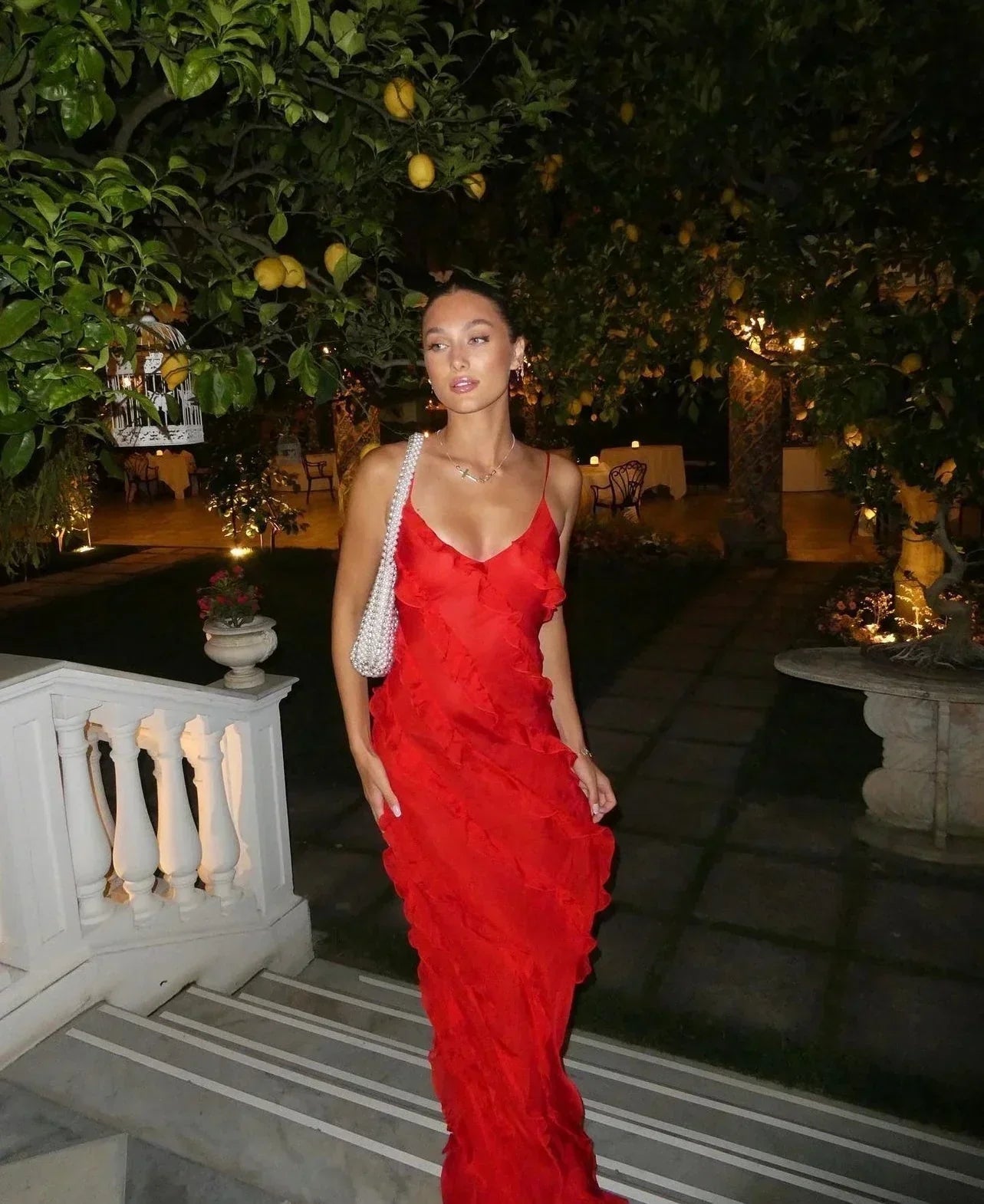 Elena Off Shoulder Maxi Dress