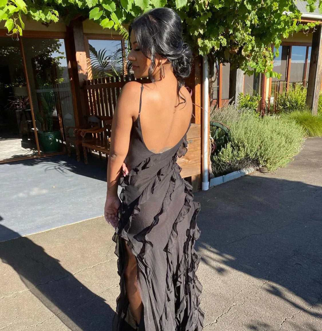 Elena Off Shoulder Maxi Dress