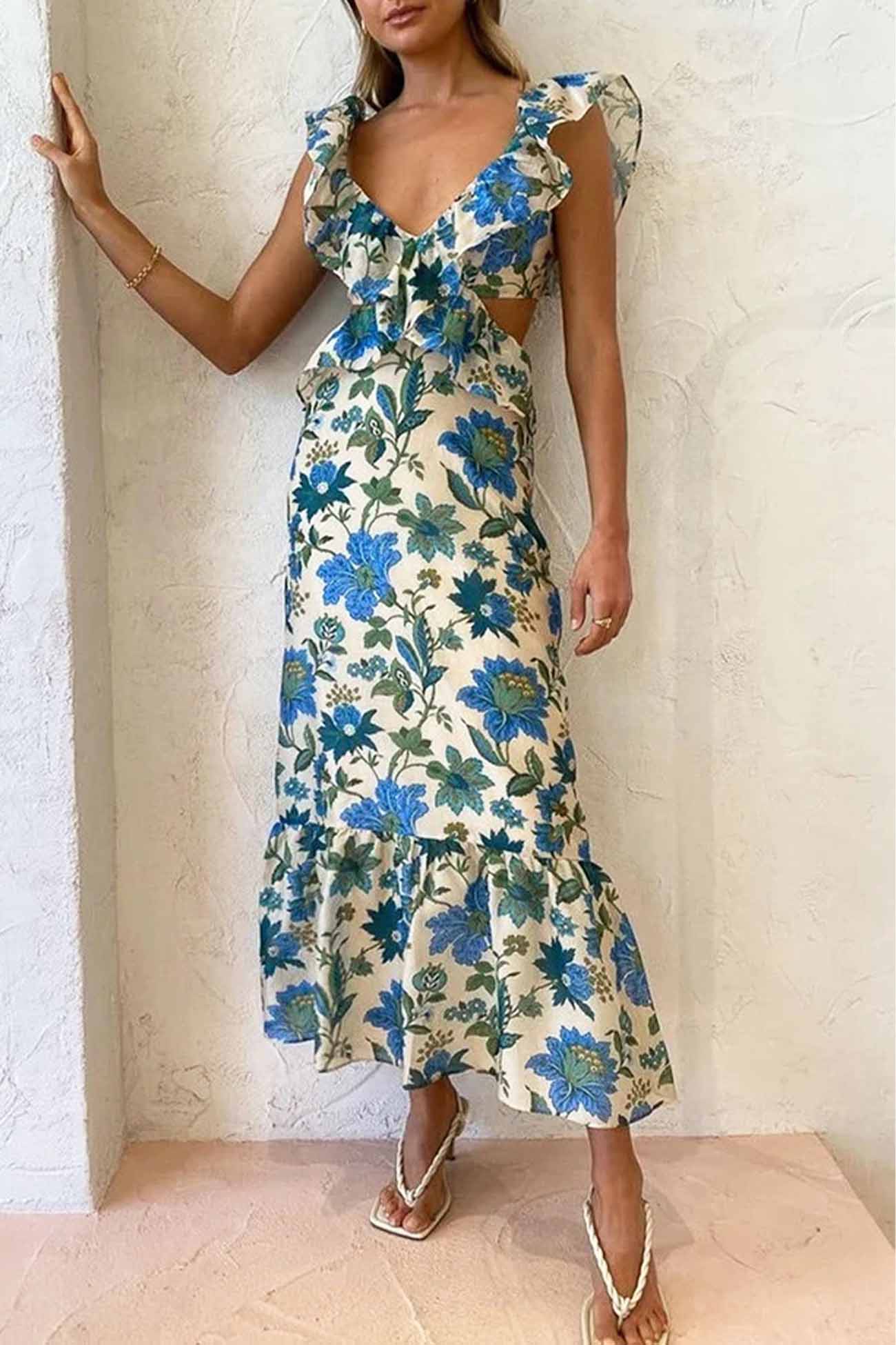 Vivienne Floral Maxi Dress