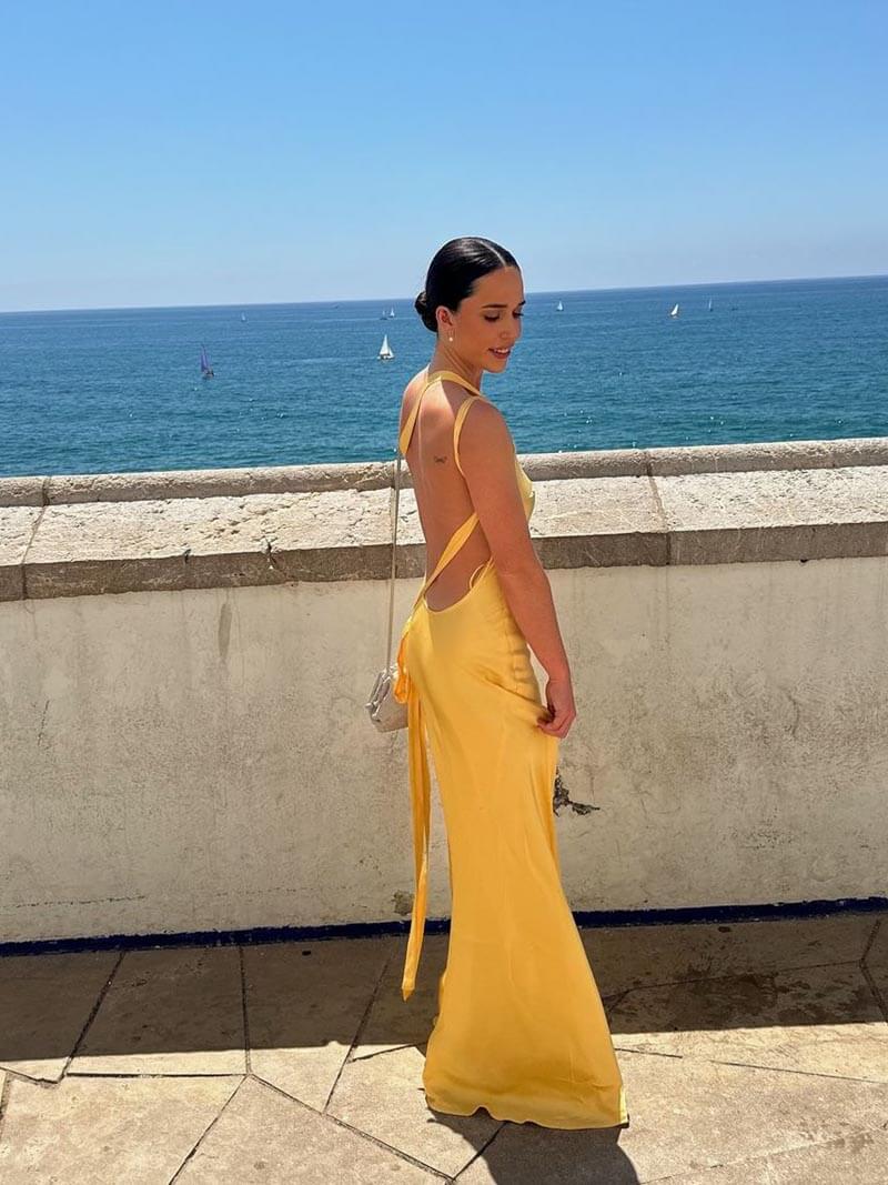 Sadie One-Shoulder Maxi Dress