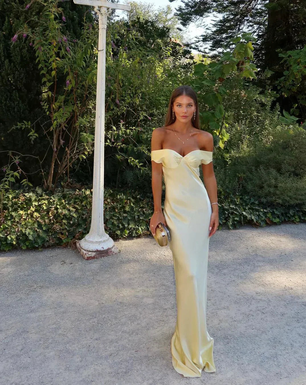 Piper Satin Maxi Dress