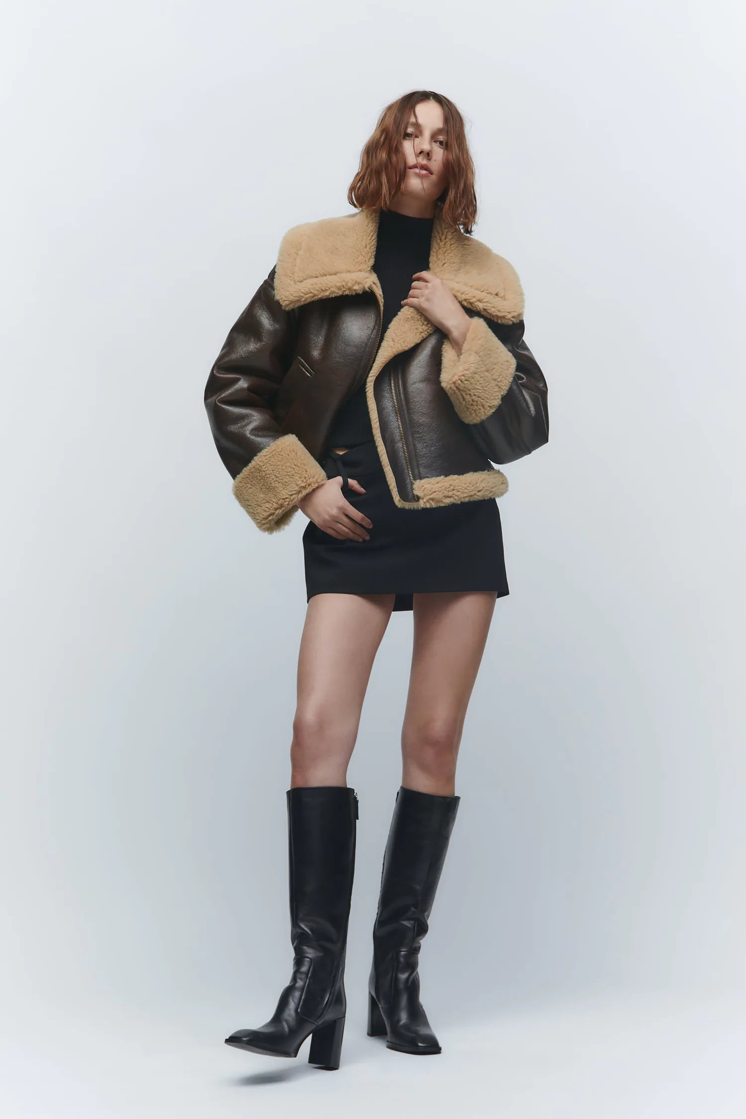 Hazel Shearling Jacket