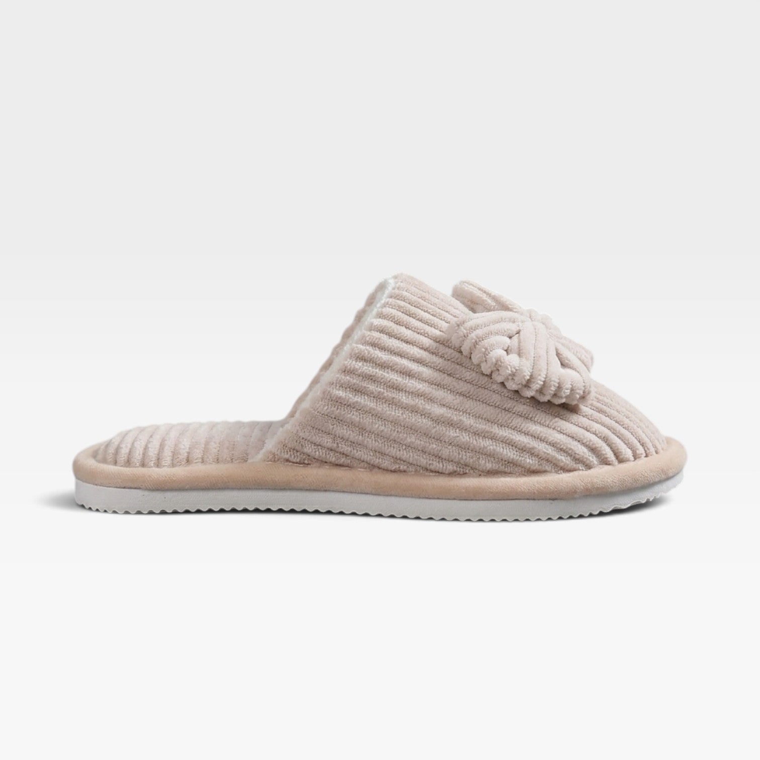 Fleece Lined House Slippers, Cushioned Slip On Shoe