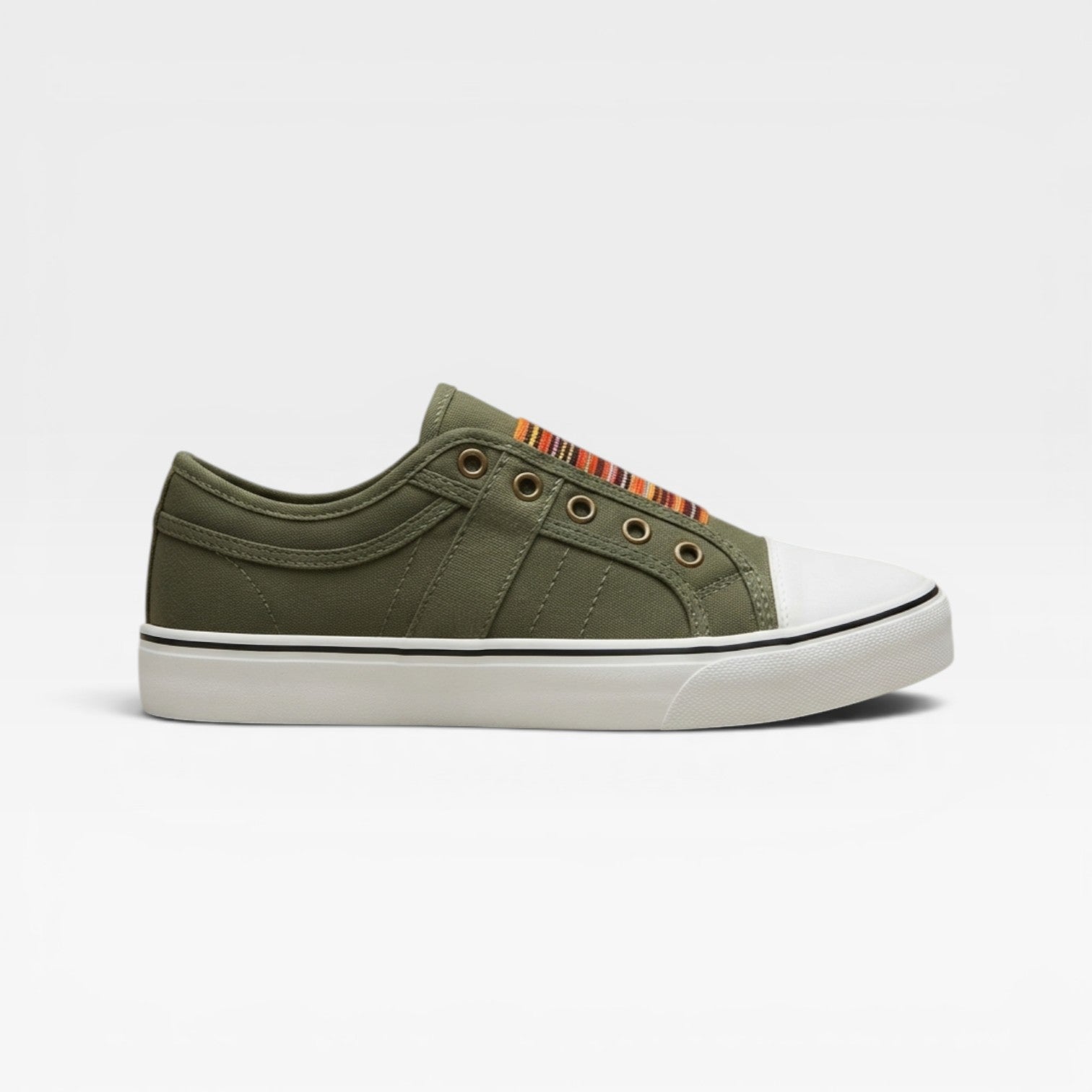 Slip On Trainers, Breathable Cushioned Laceless Sneakers