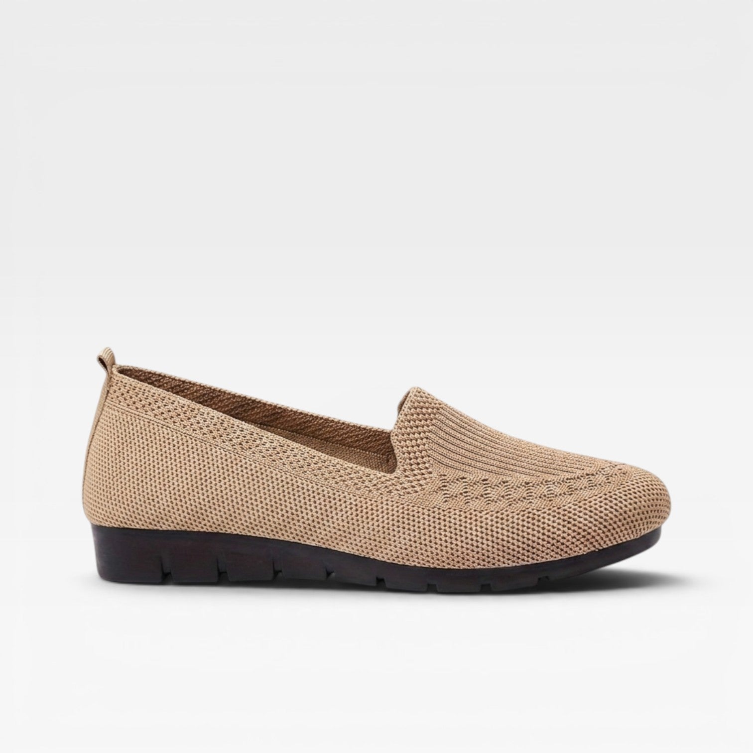 Mesh Slip On Loafers, Breathable Lightweight Flats