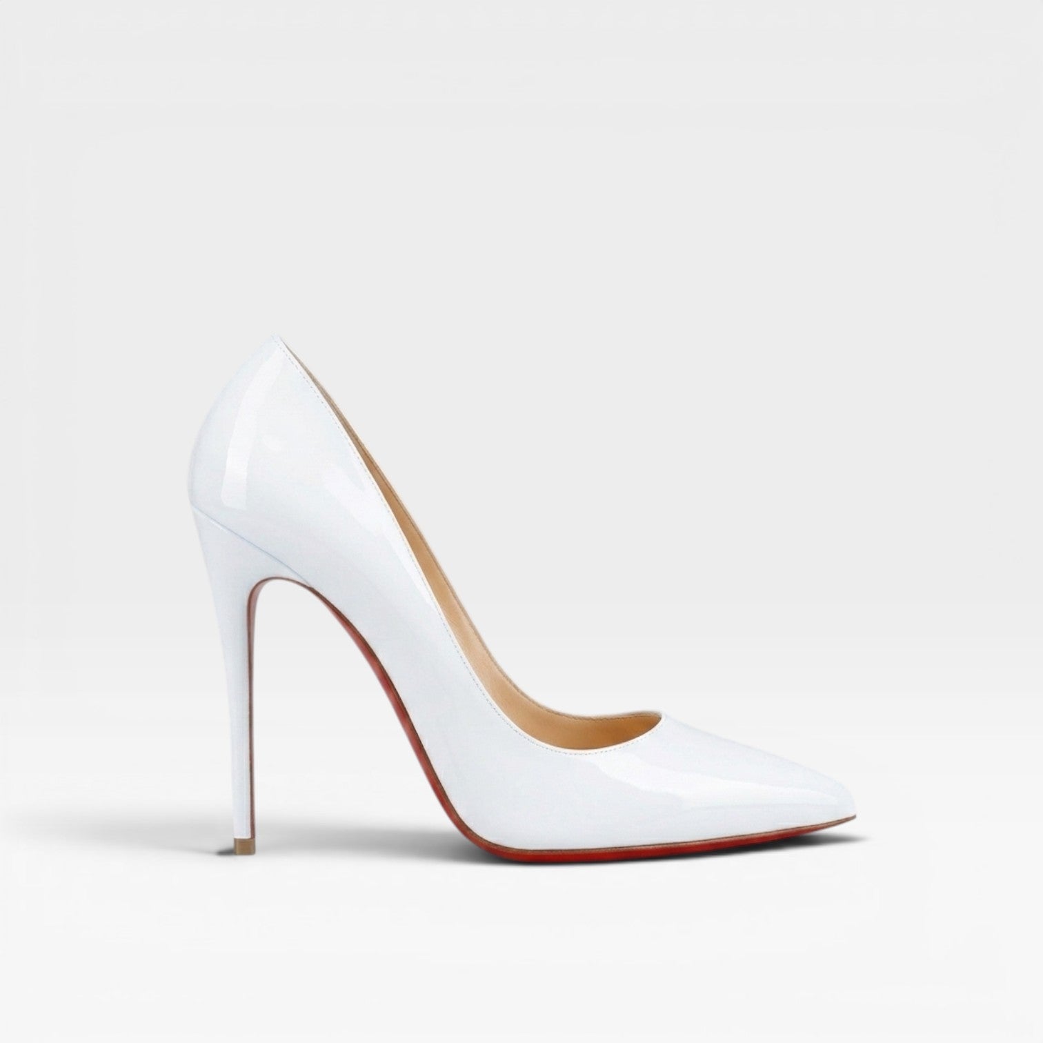 Patent Pointed Toe Court Shoes, Classic Stiletto Heel