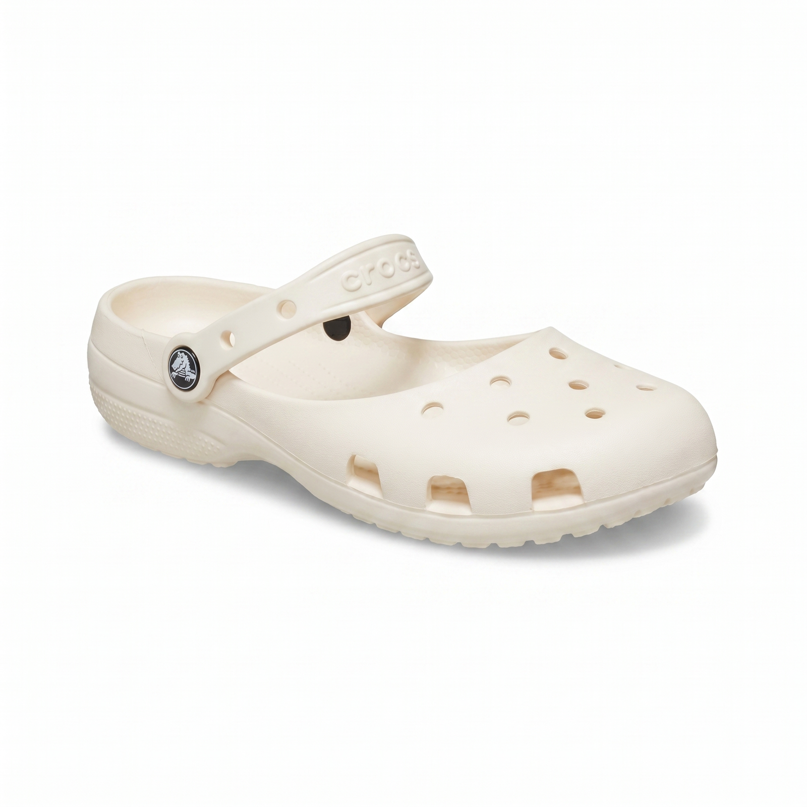 Ventilated Clog Mary Jane Flats, Cushioned Comfort