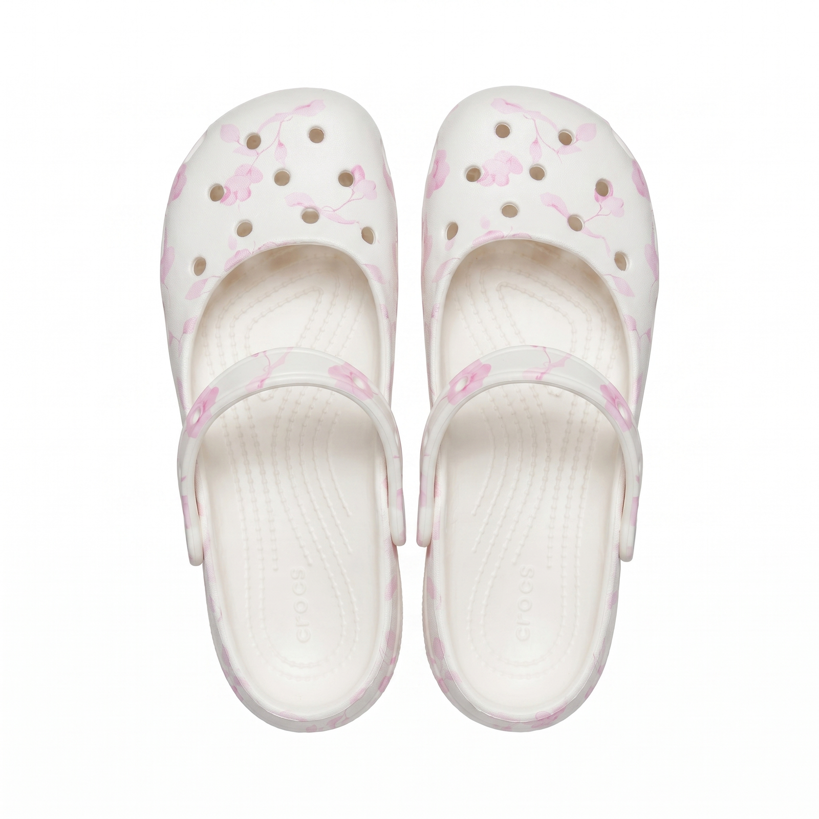 Ventilated Clog Mary Jane Flats, Cushioned Comfort