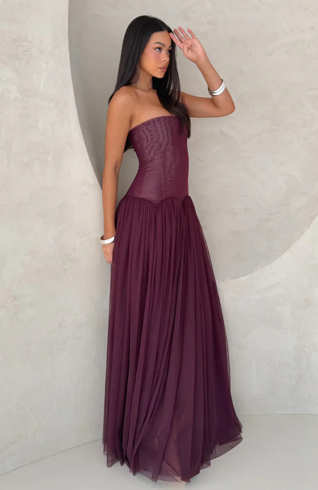 Lily Corset Maxi Dress