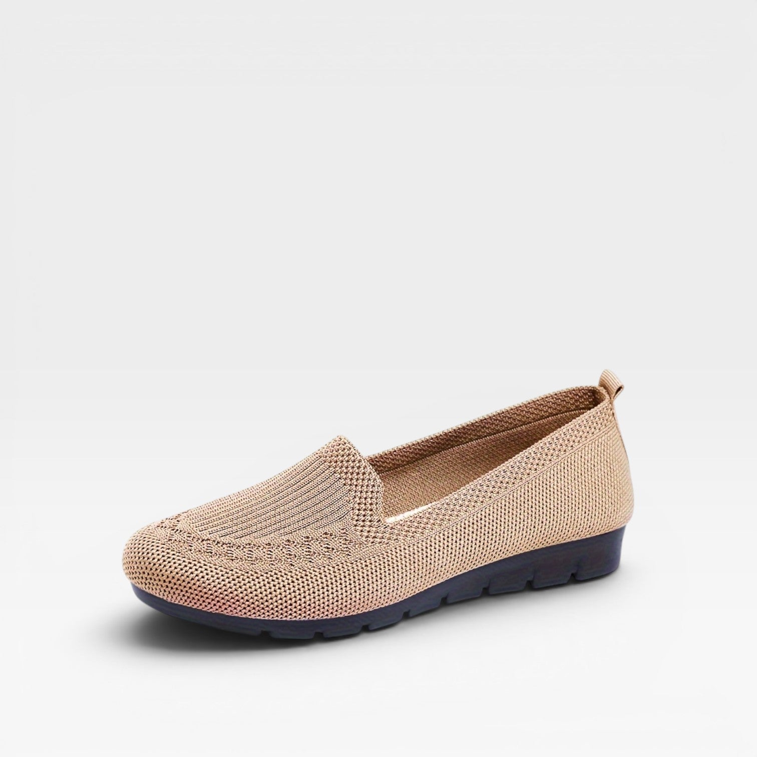 Mesh Slip On Loafers, Breathable Lightweight Flats