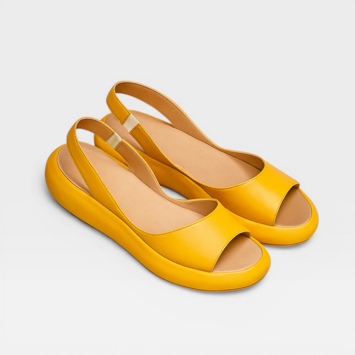 Open Toe Wedge Sandals, Comfort Footbed Party Heels