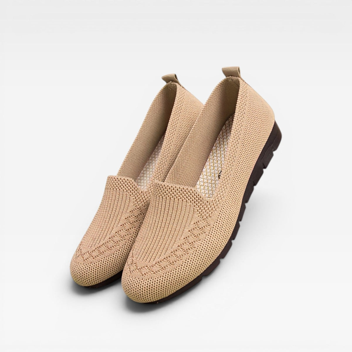Mesh Slip On Loafers, Breathable Lightweight Flats