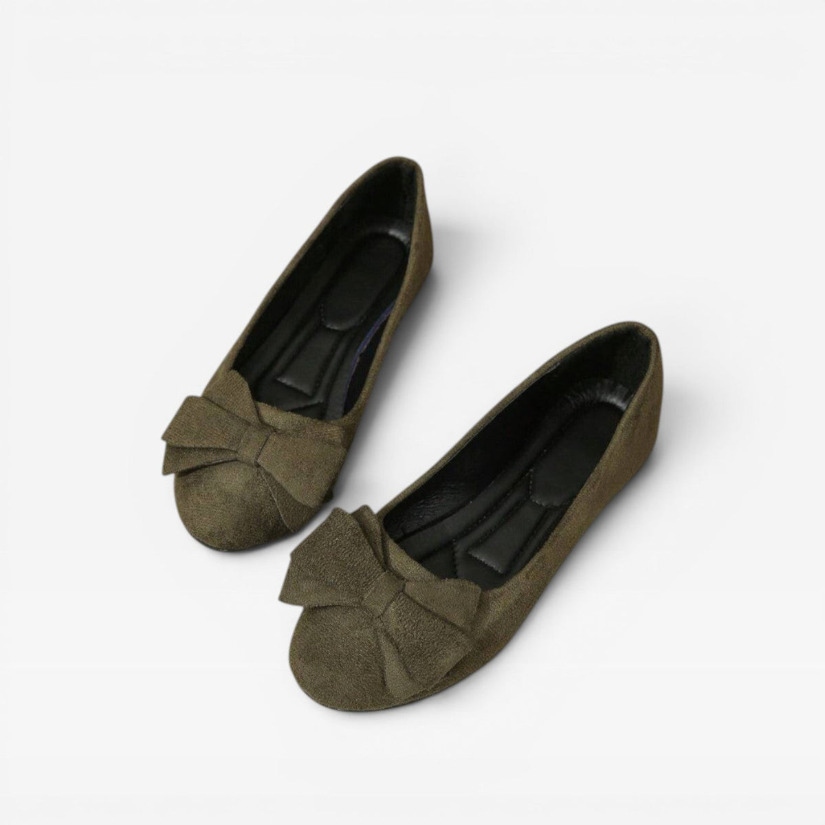 Bow Ballet Flats, Soft Slip On Shoes for Everyday Wear