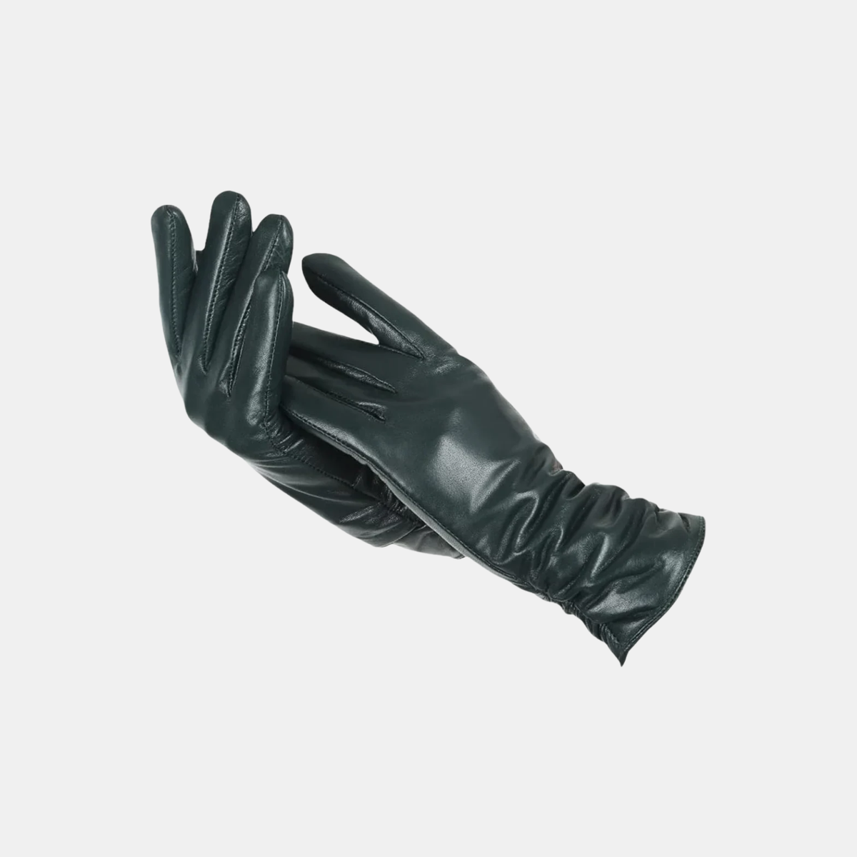 Leather Winter Gloves, Insulated Warm Cold Weather Pair