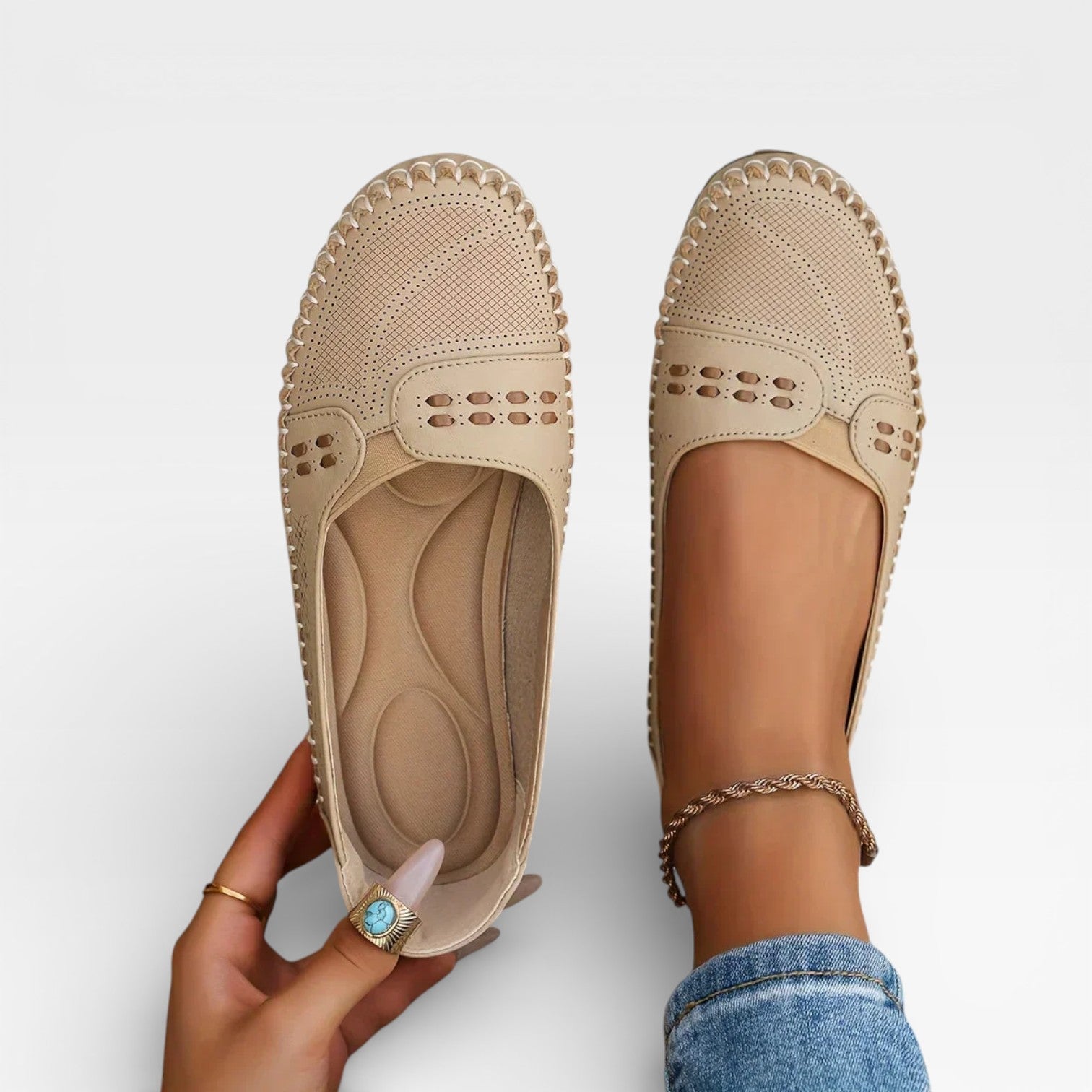 Featherlight Ballet Flats, Flexible Everyday Shoes