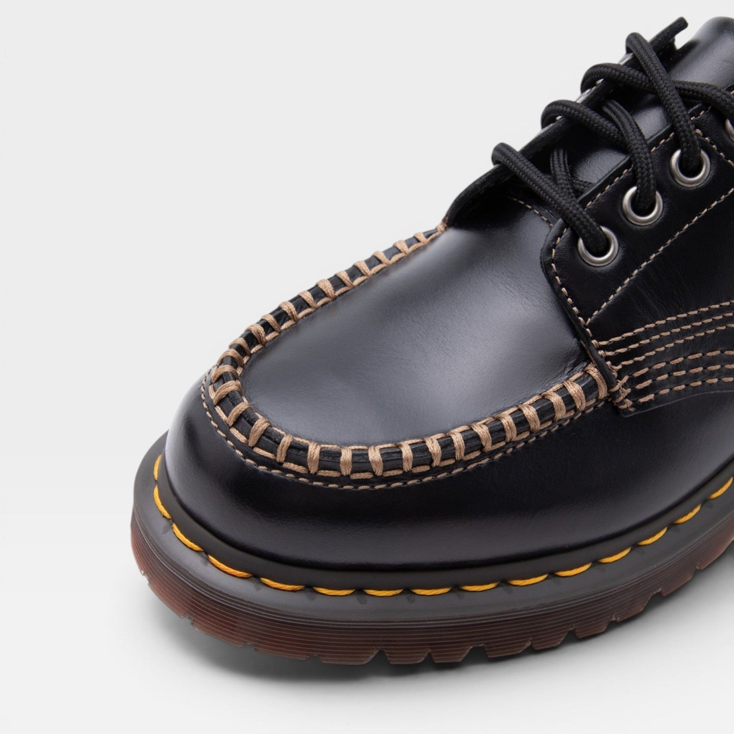 Genuine Cowhide Leather Derby Shoes, Lace Up Oxfords