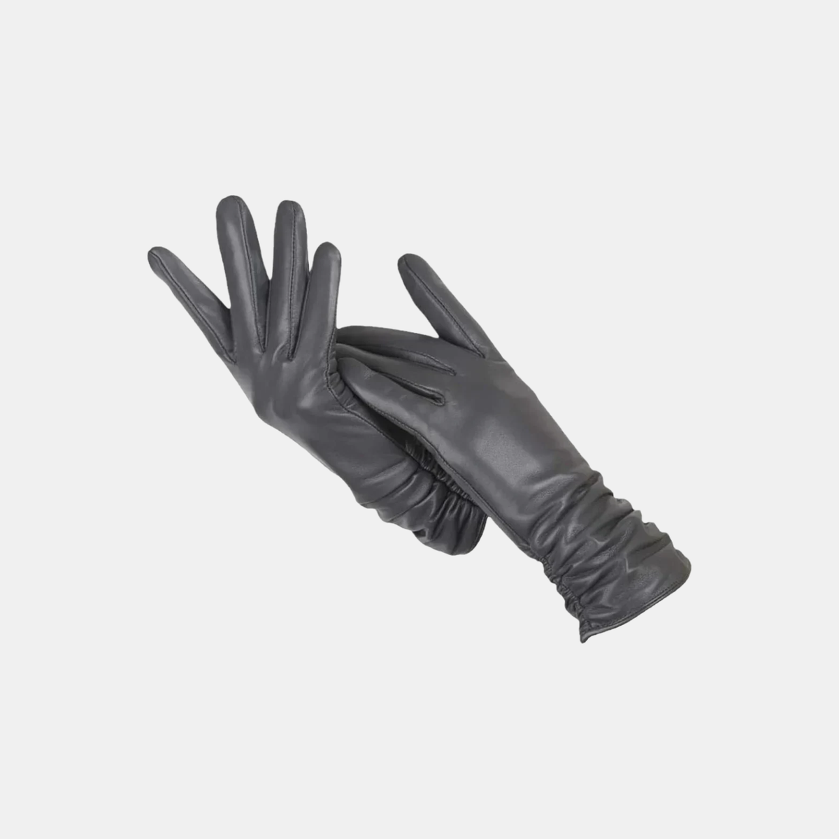 Leather Winter Gloves, Insulated Warm Cold Weather Pair