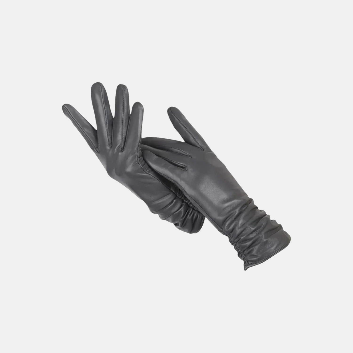 Leather Winter Gloves, Insulated Warm Cold Weather Pair