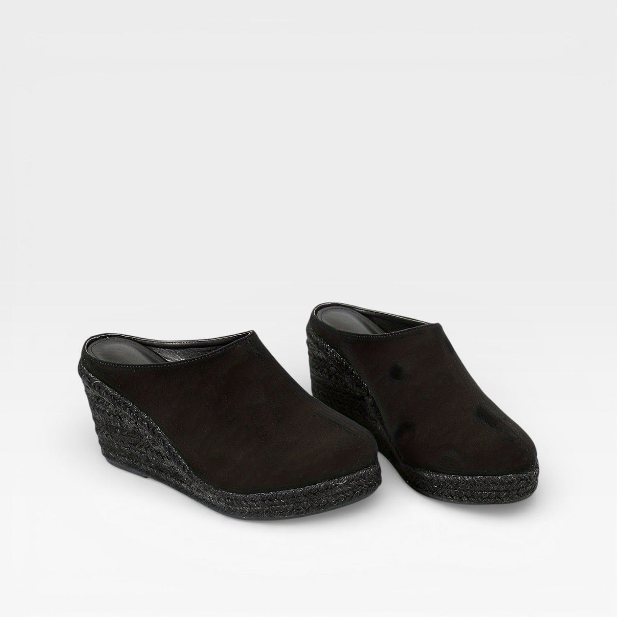 Velvet Wedge Espadrilles, Rope Sole Summer Sandals