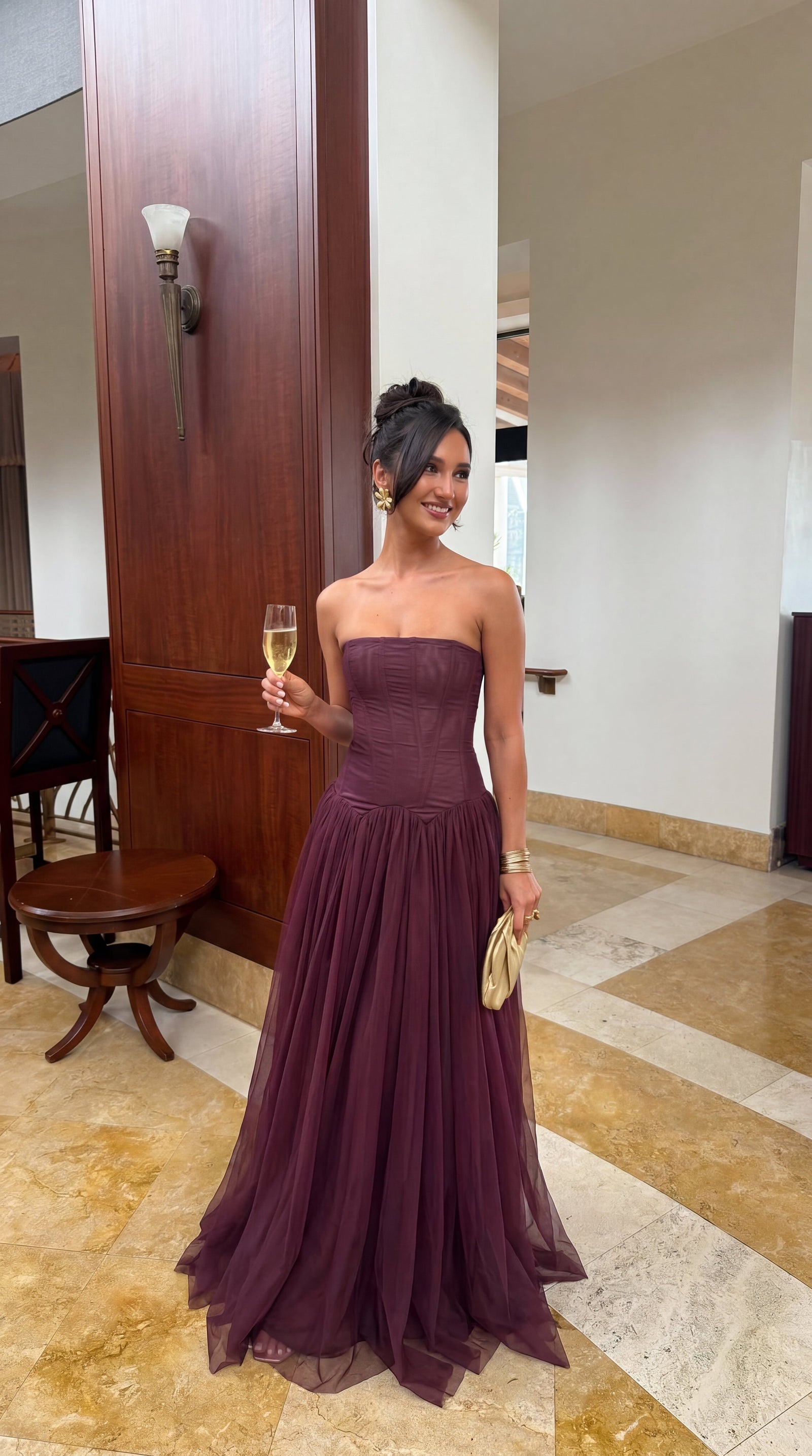 Lily Corset Maxi Dress