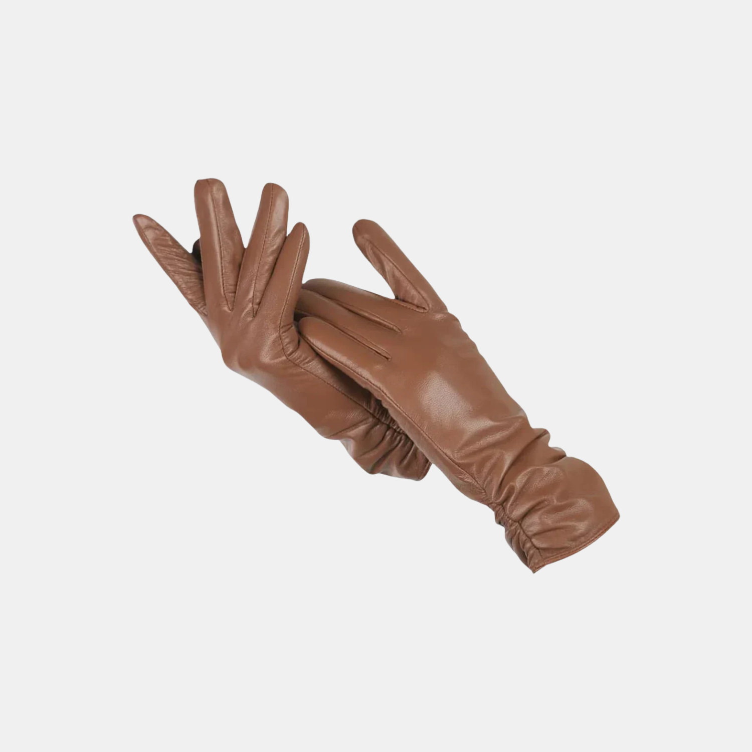 Leather Winter Gloves, Insulated Warm Cold Weather Pair