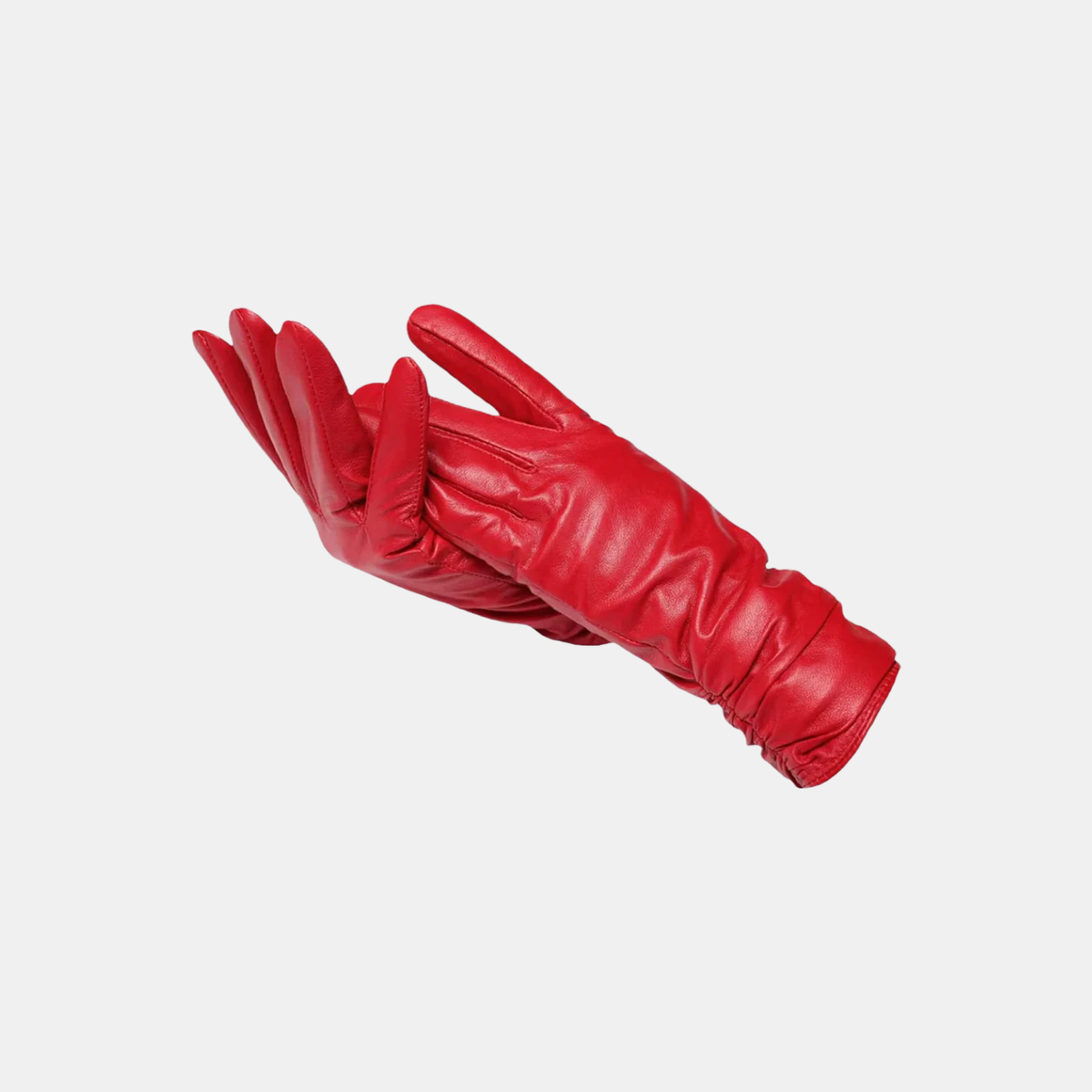 Leather Winter Gloves, Insulated Warm Cold Weather Pair