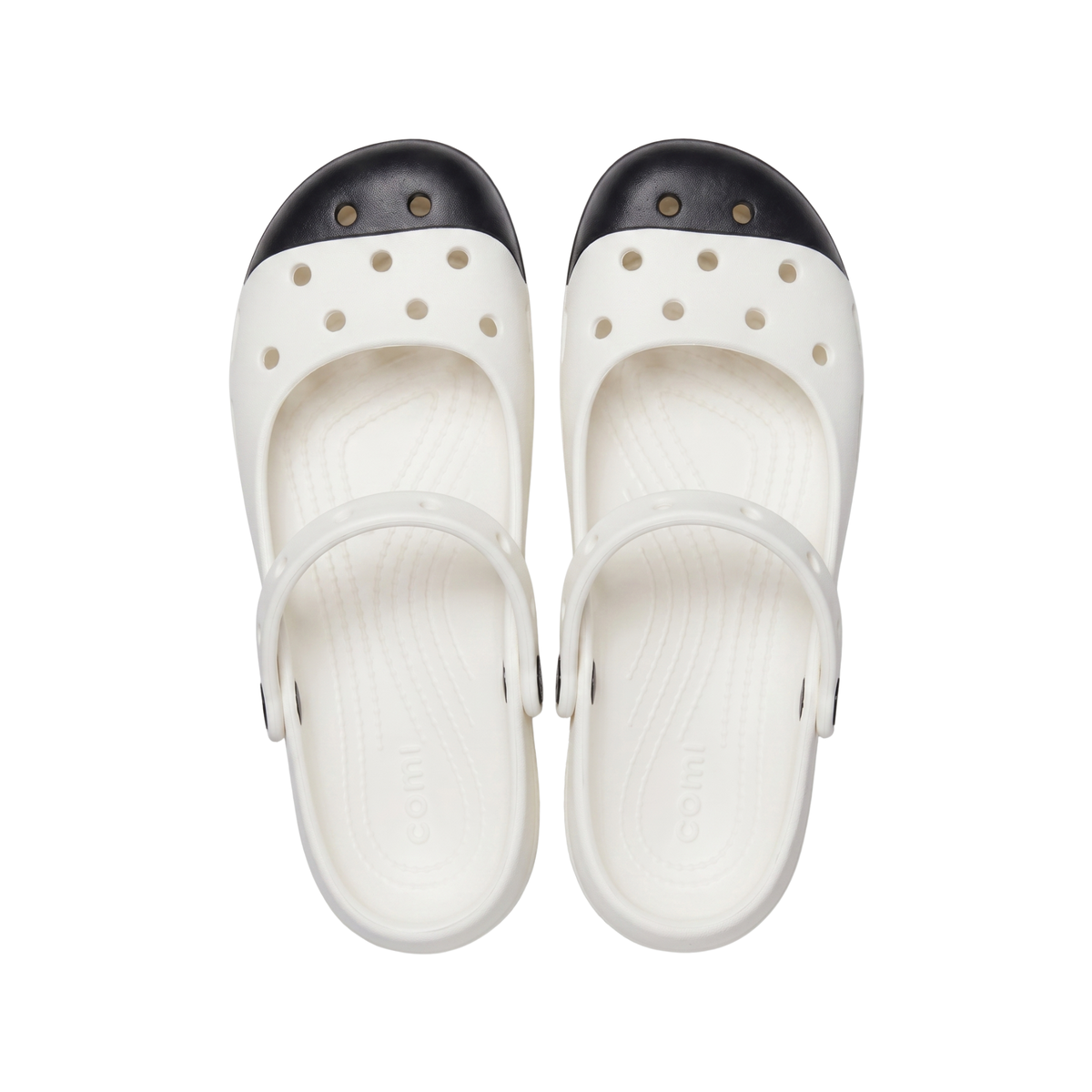 Ventilated Clog Mary Jane Flats, Cushioned Comfort