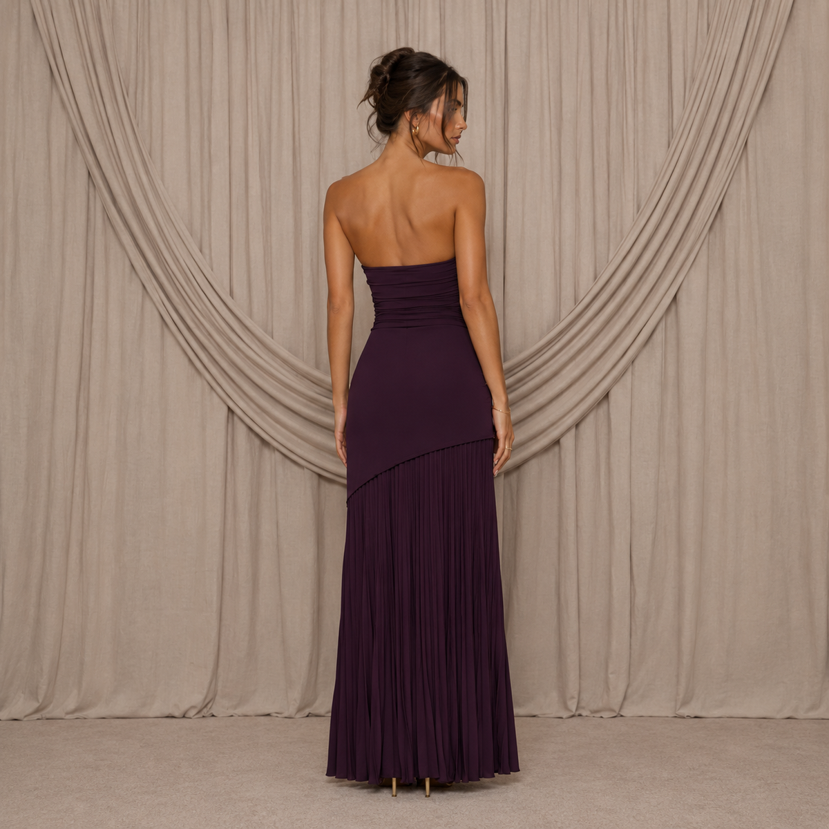 Chloe Bustier Maxi Dress
