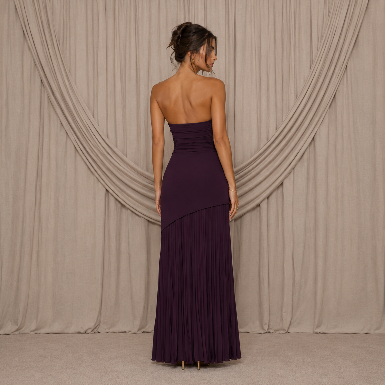 Chloe Bustier Maxi Dress