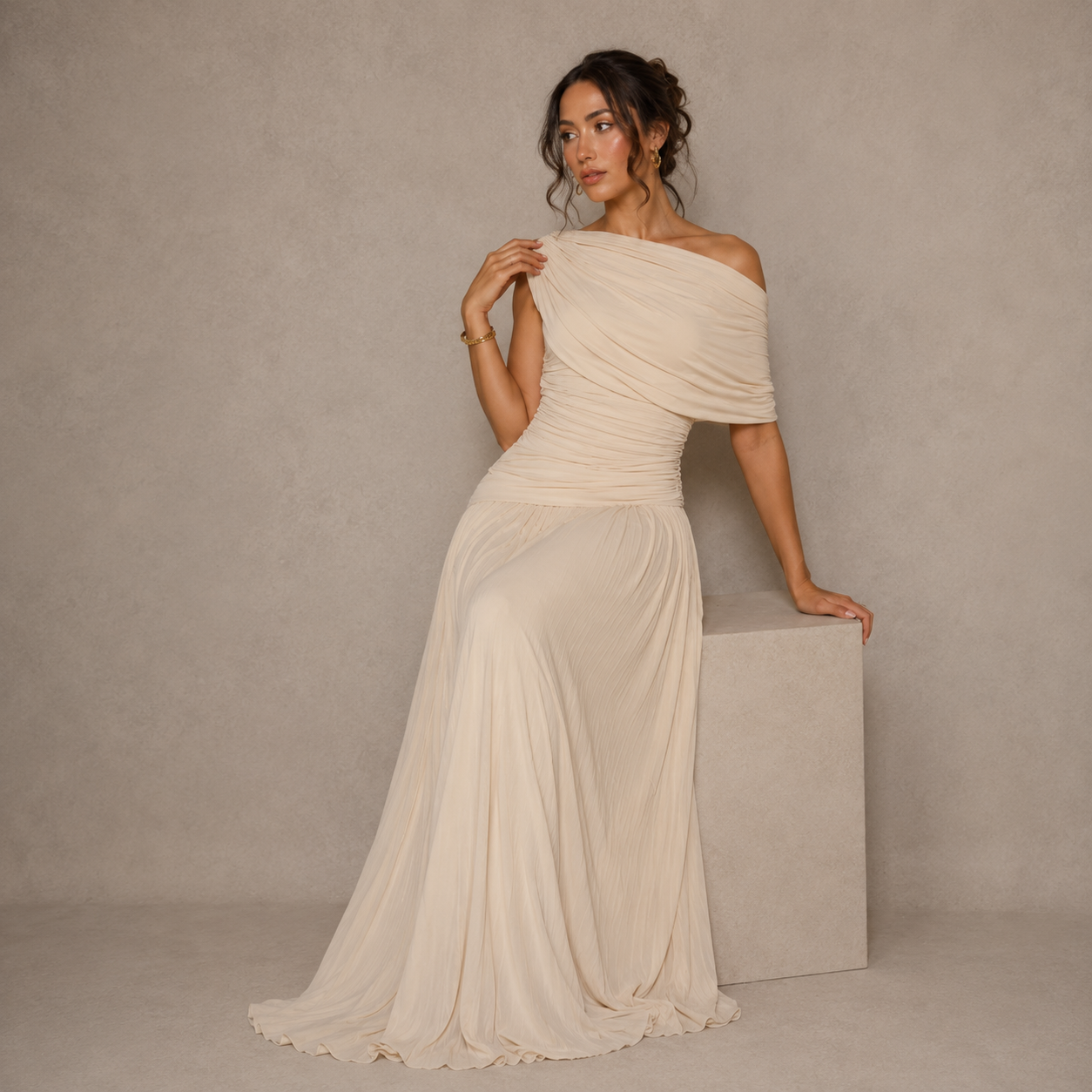 Isabella Sheer Maxi Dress