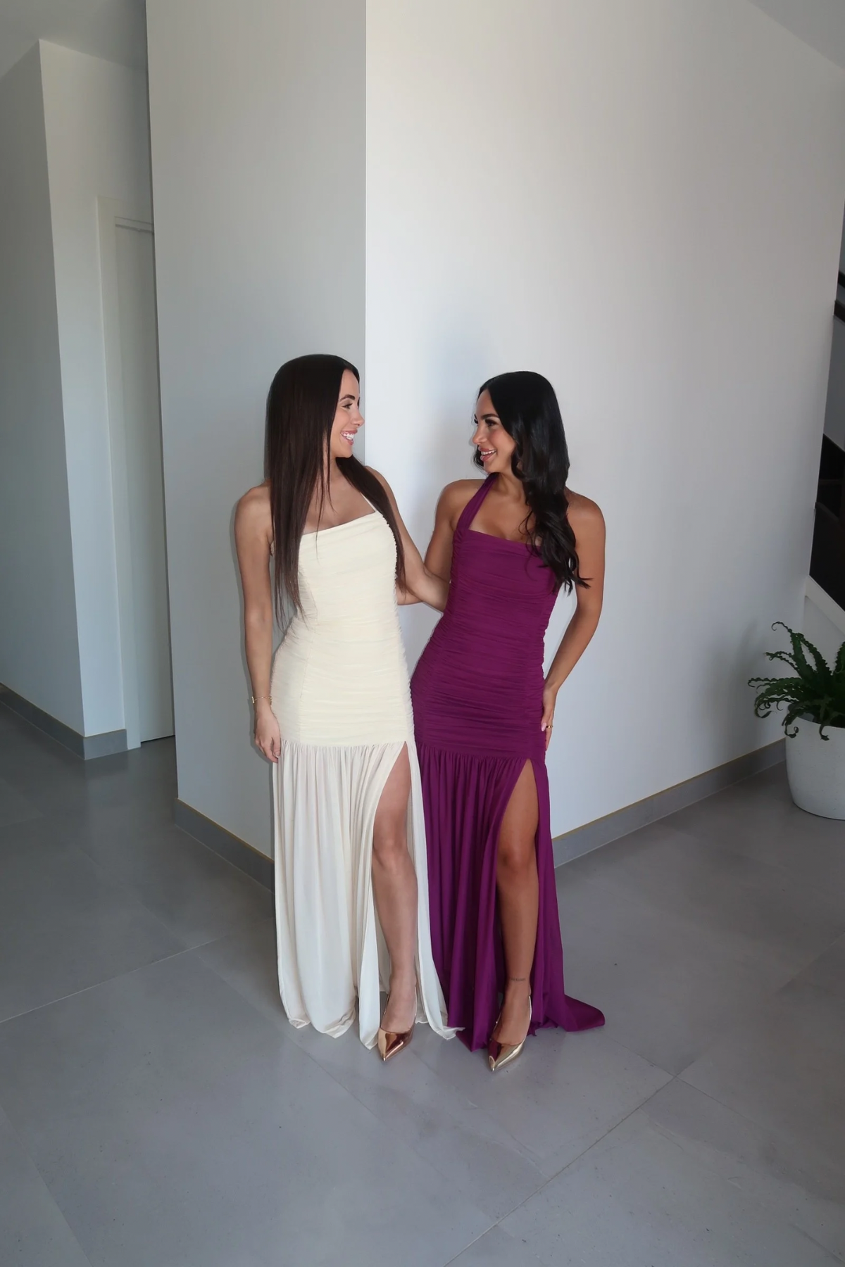 Sienna Halter Maxi Dress