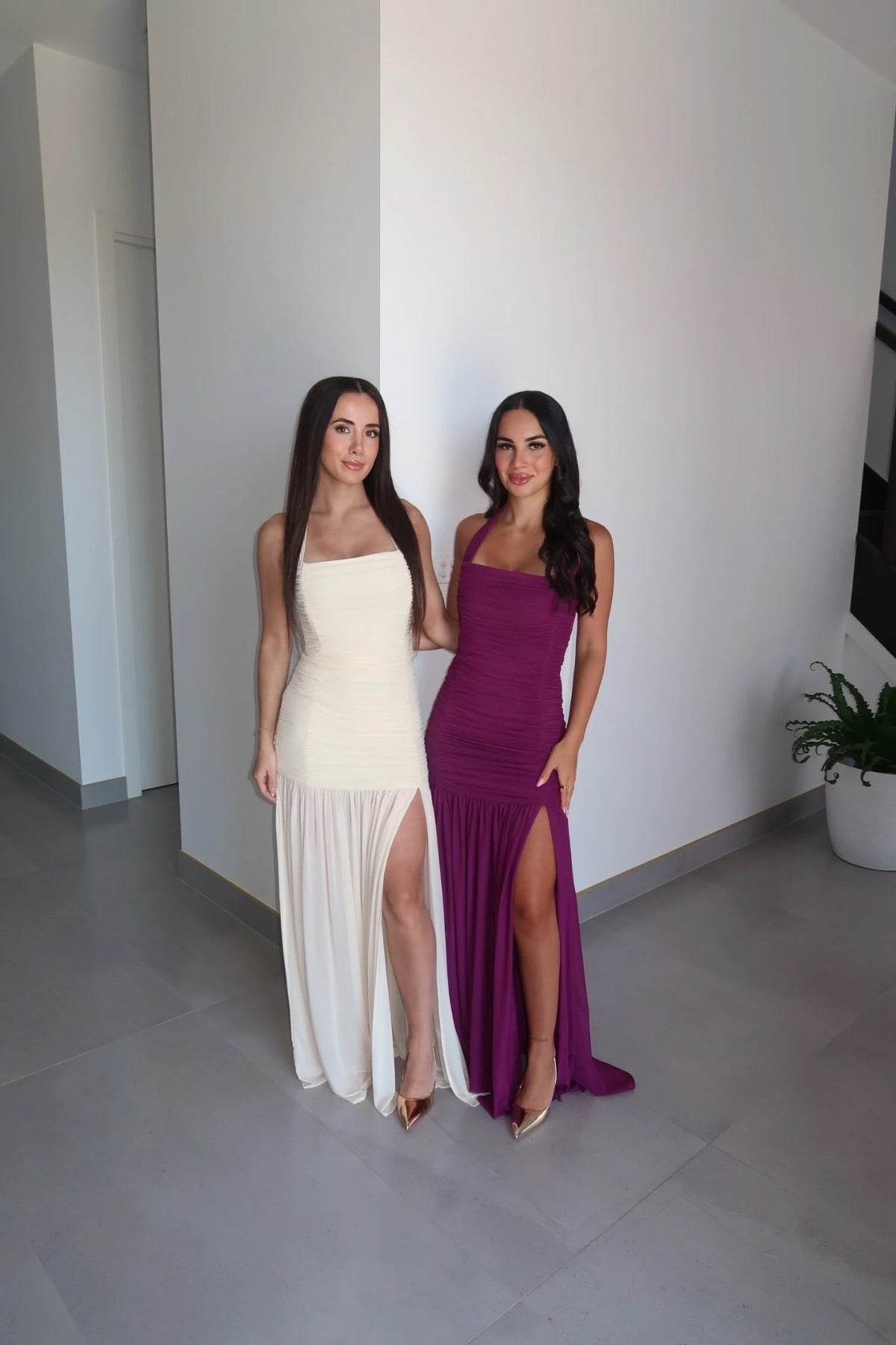 Sienna Halter Maxi Dress