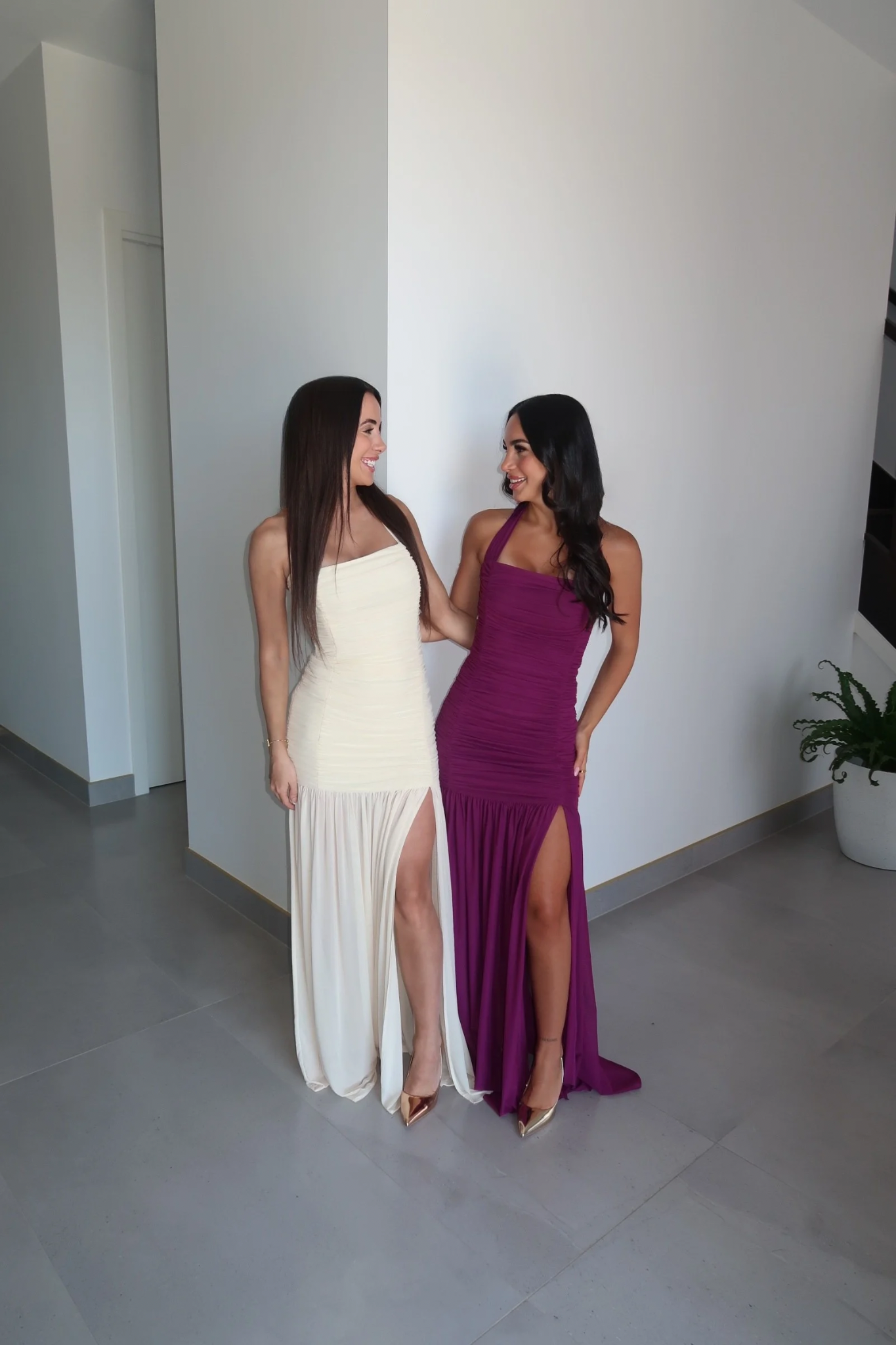 Sienna Halter Maxi Dress