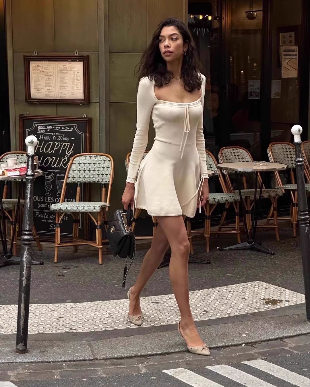 Juliette Long Sleeve Mini Dress