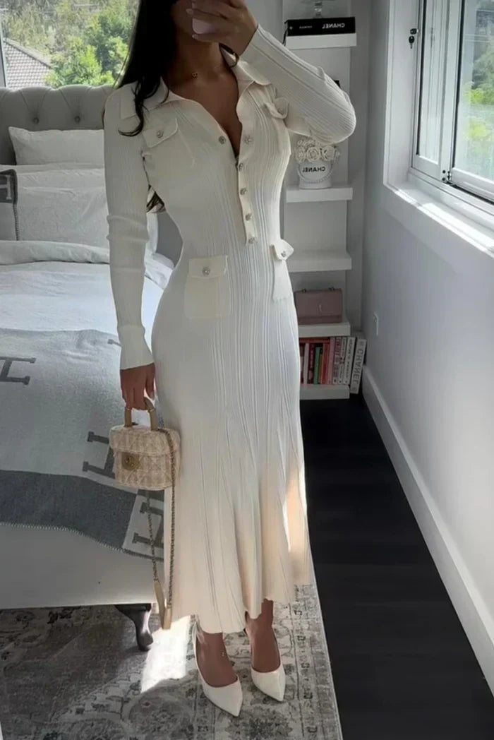 Ophelia Midi Knit Dress