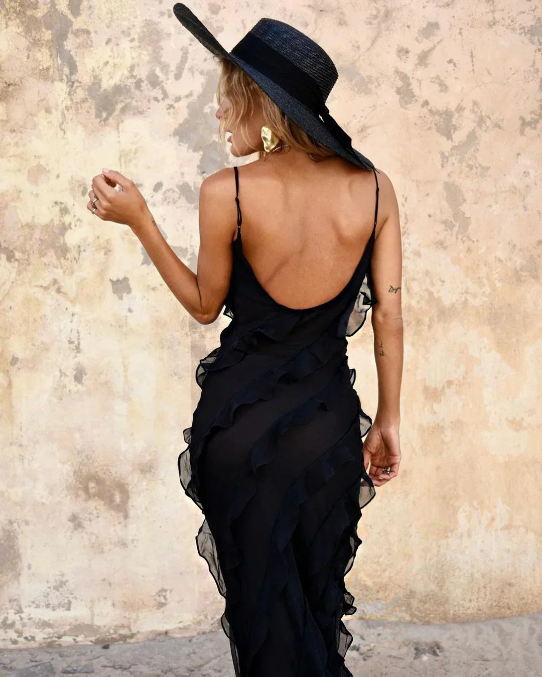 Elena Off Shoulder Maxi Dress