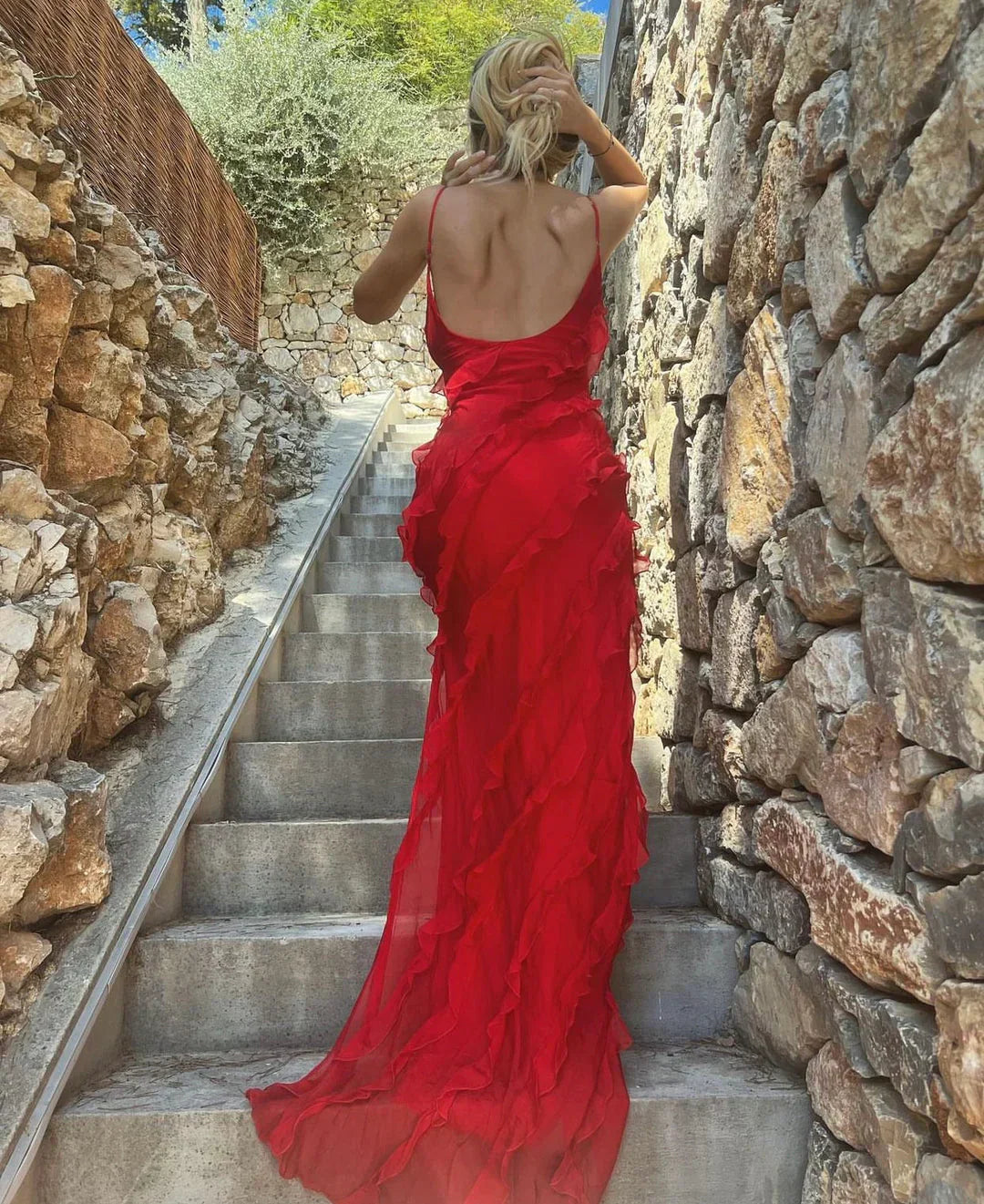 Elena Off Shoulder Maxi Dress