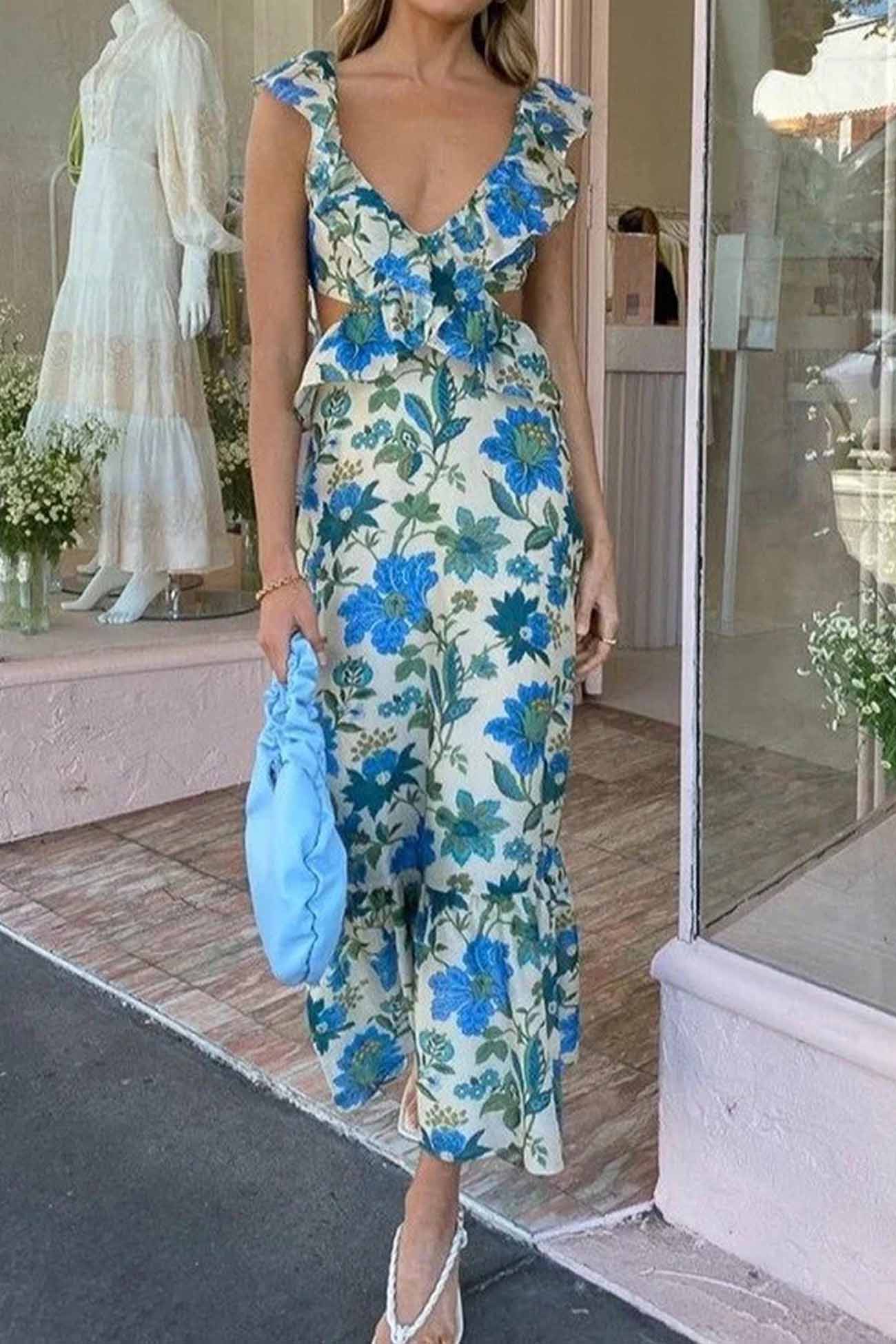 Vivienne Floral Maxi Dress