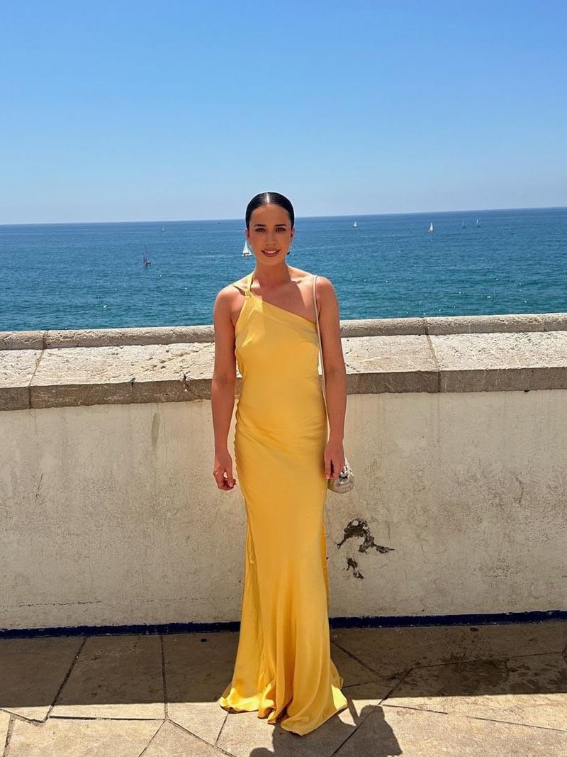 Sadie One-Shoulder Maxi Dress