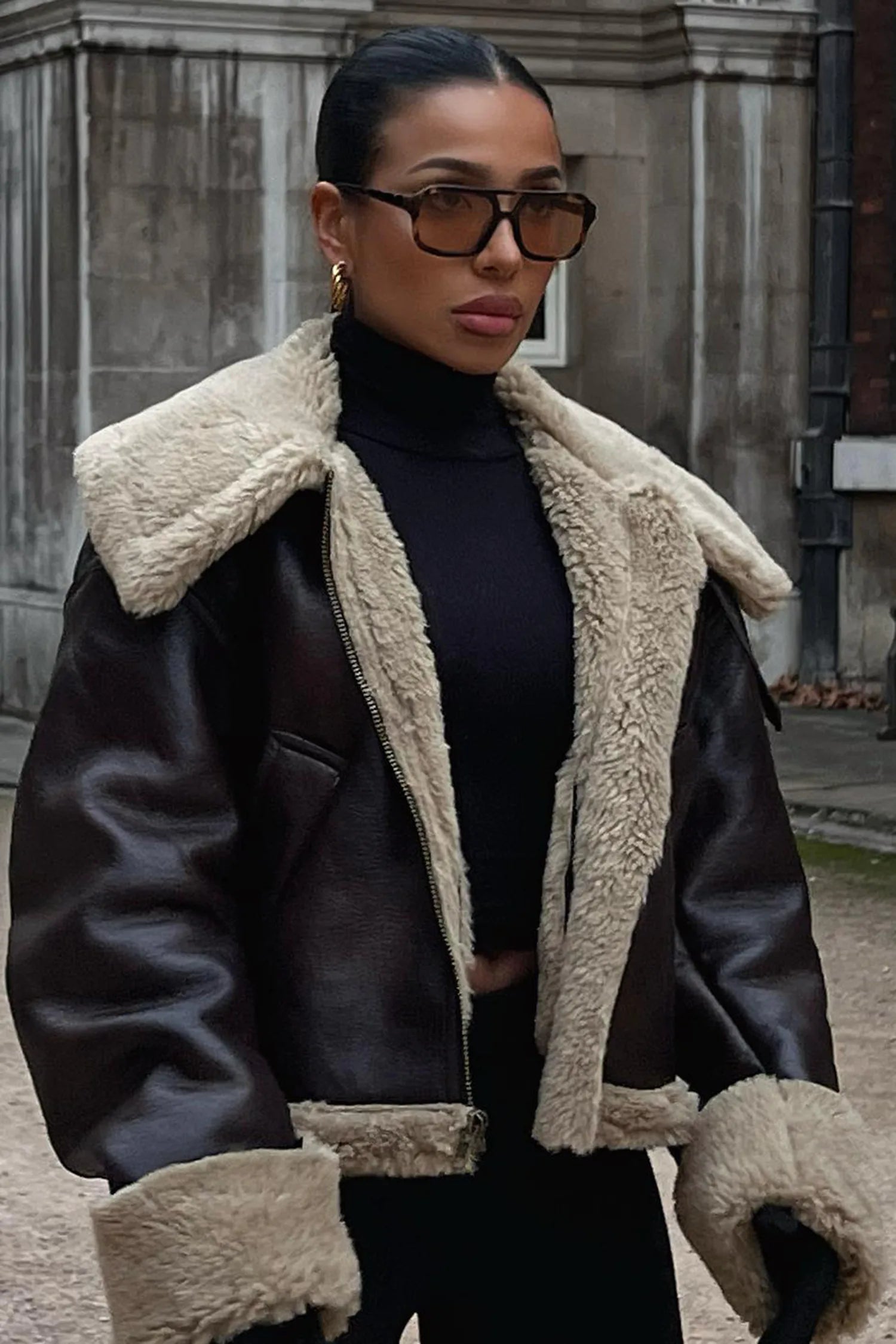 Hazel Shearling Jacket