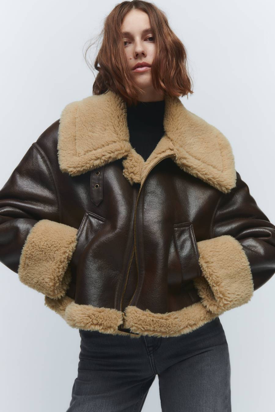 Hazel Shearling Jacket