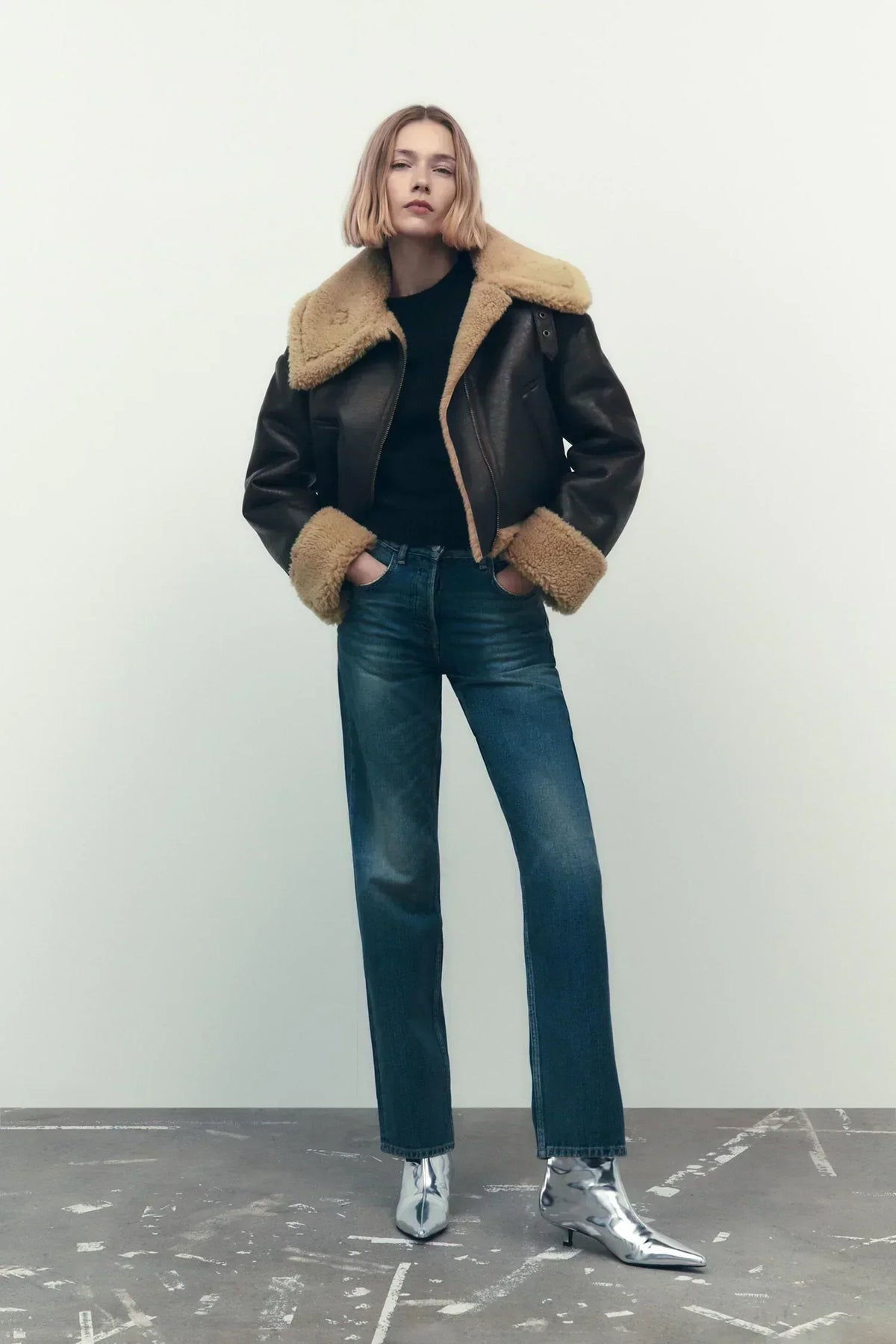 Hazel Shearling Jacket