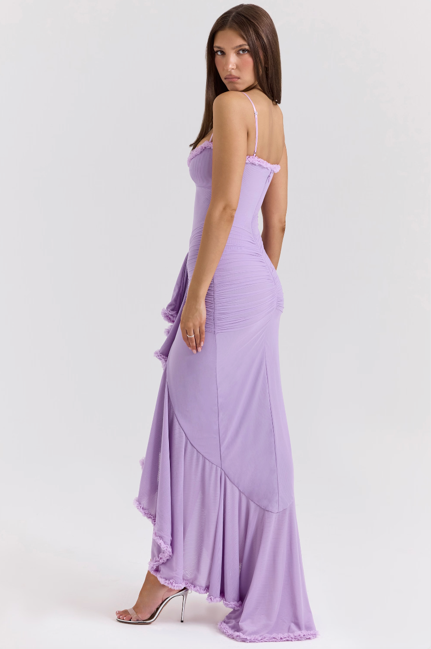 Rosalie Ruffled Maxi Dress