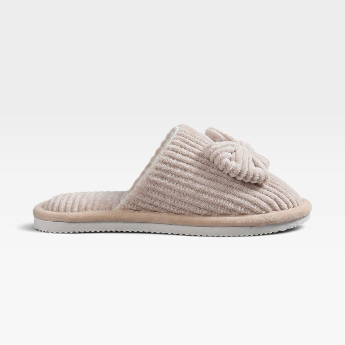 Fleece Lined House Slippers, Cushioned Slip On Shoe