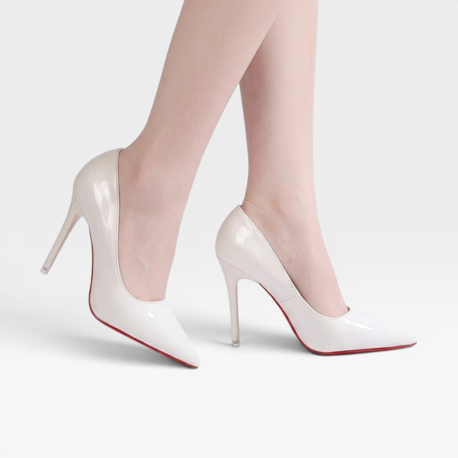 Patent Pointed Toe Court Shoes, Classic Stiletto Heel